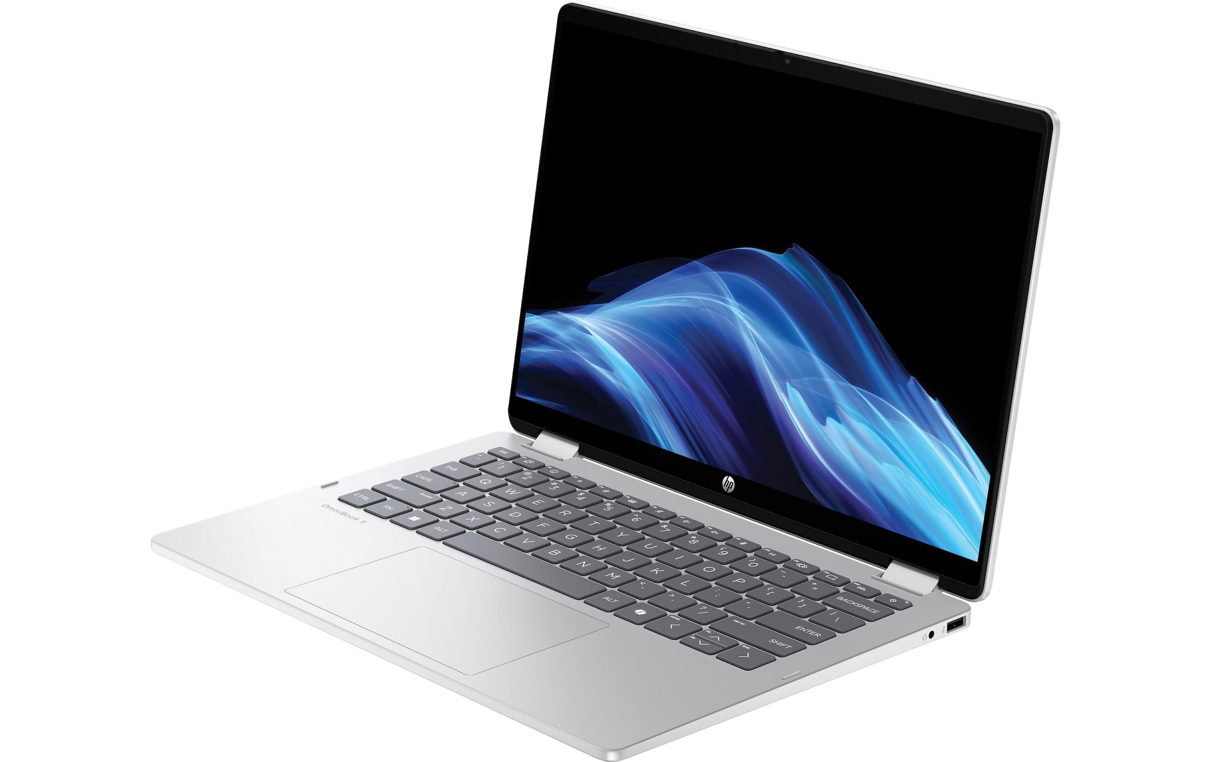 HP Notebook »Omnibook 5 Flip 14-fp0750nz«, / 14 Zoll, Intel, Core Ultra 7, Intel Graphics, Active Pen Support, Webcam