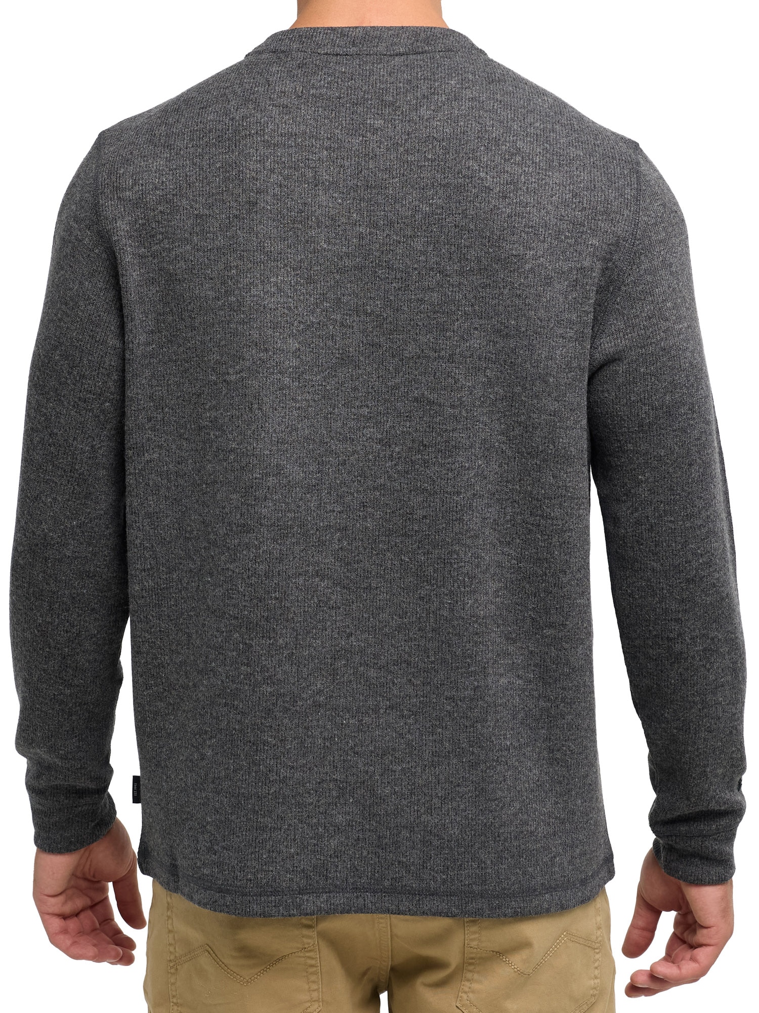 Indicode Sweat-shirt »INDorburn Grandad«, Materialmix, regular fit
