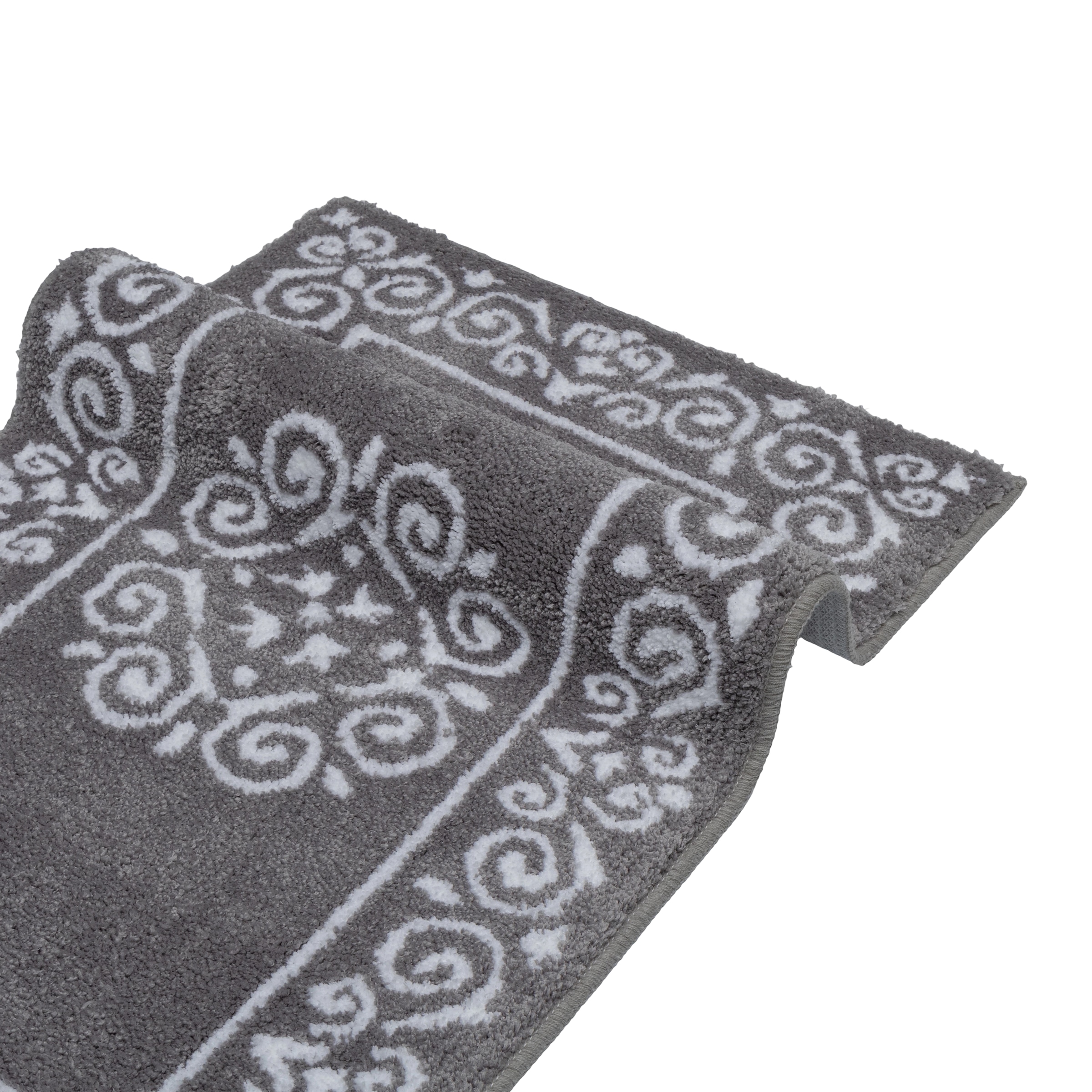 GOODproduct Badematte »Dafna, Badteppich, Badvorleger, Badezimmer Teppich« Höhe 12 mm rutschhemmend beschichtet fussbodenheizungsgeeignet | schnell trocknend Orient-Optik, Vintage Design