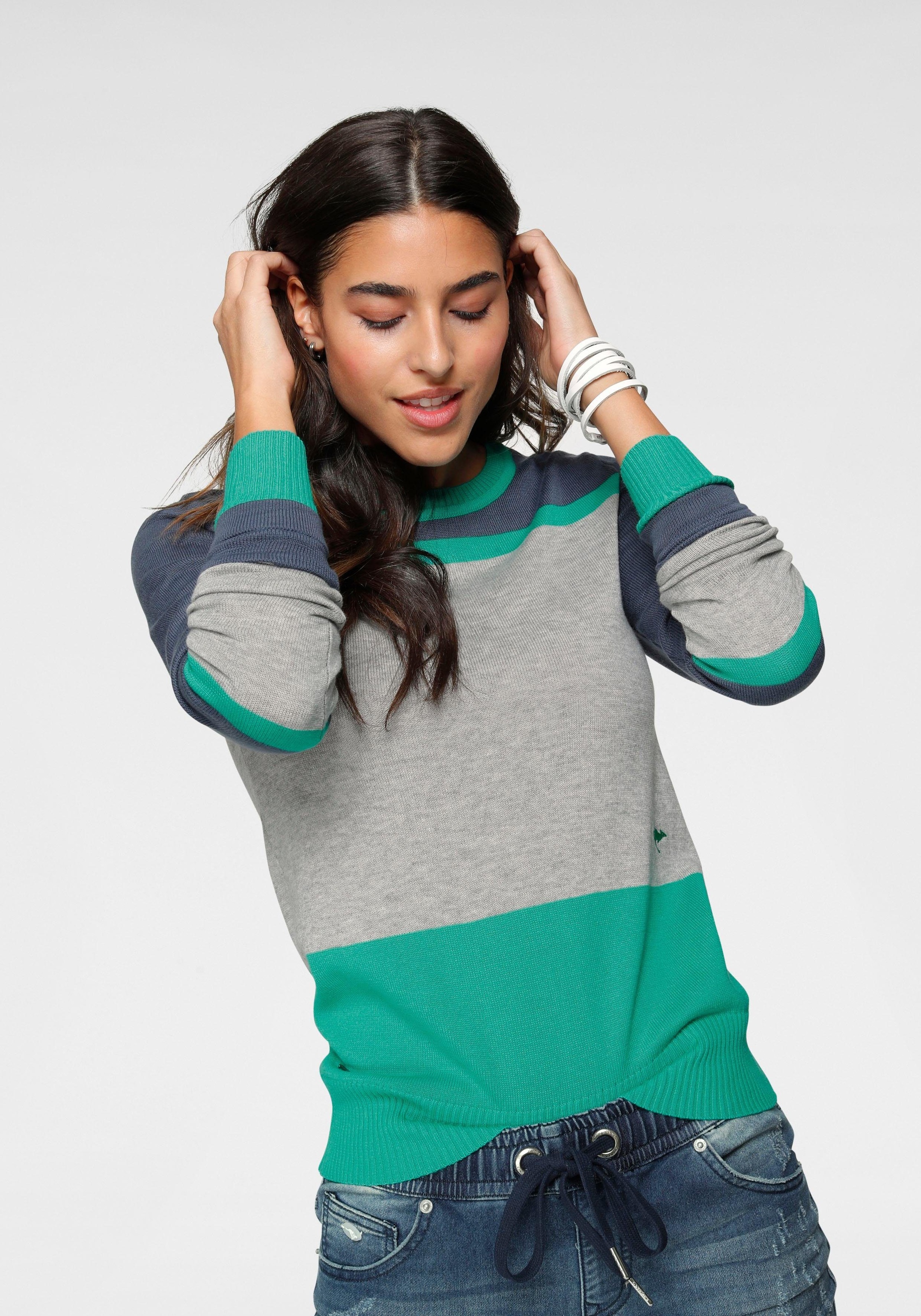 KangaROOS Strickpullover, in farbenfroher Streifen-Optik kaufen