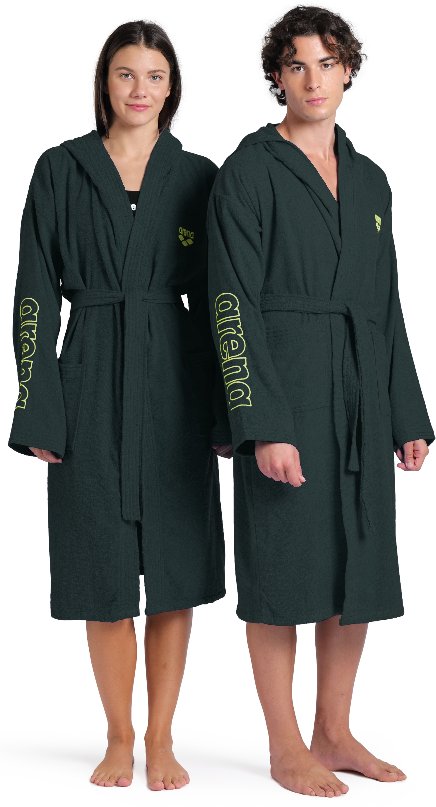 Arena Bademantel »arena Unisex Zeppelin Bademantel« 1 Stk. Schwimmbad, Sauna, Baumwolle, Unisex, weich, bequem, Kapuze, leicht