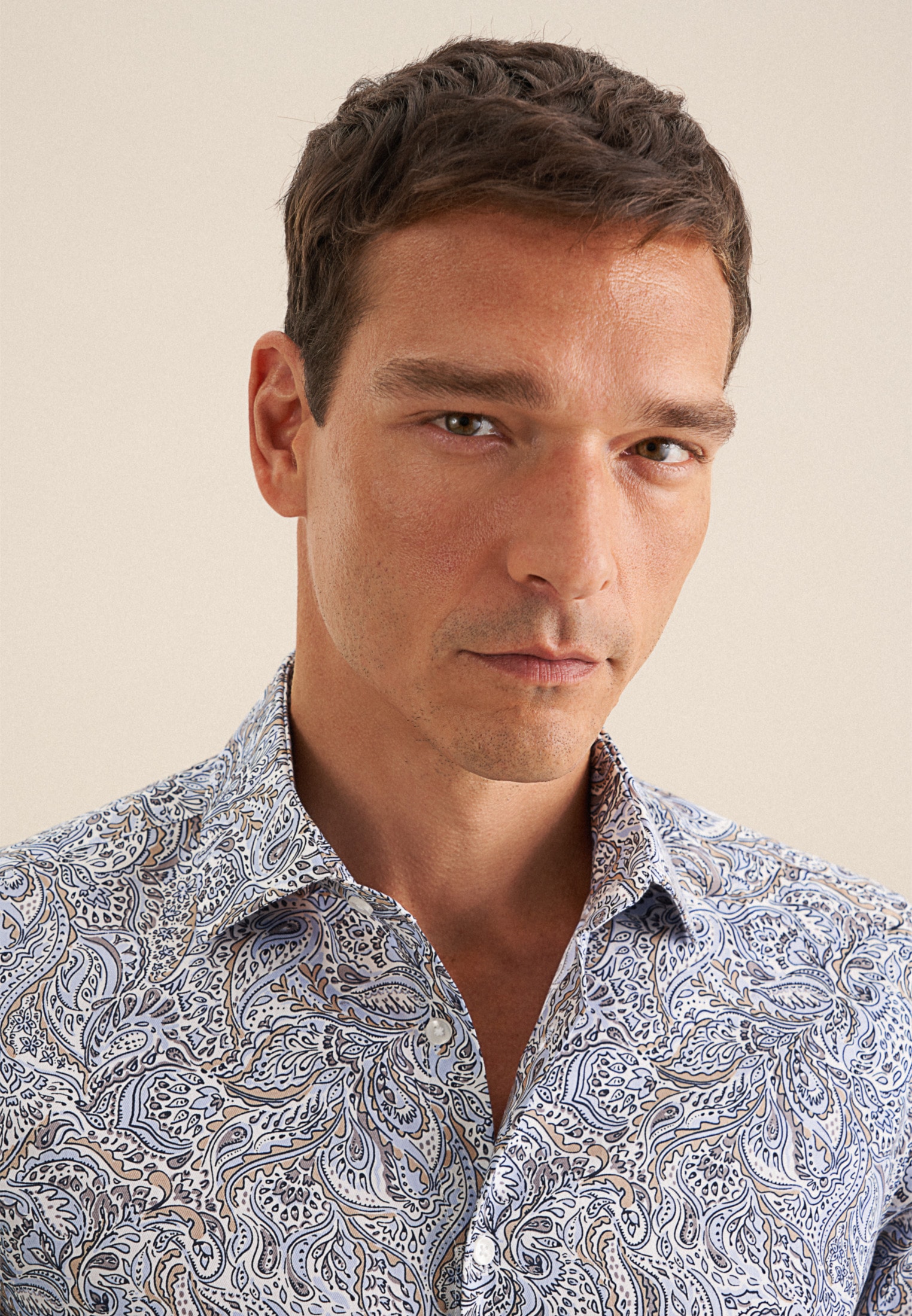 seidensticker Businesshemd »Slim« Slim Langarm Kentkragen Floral