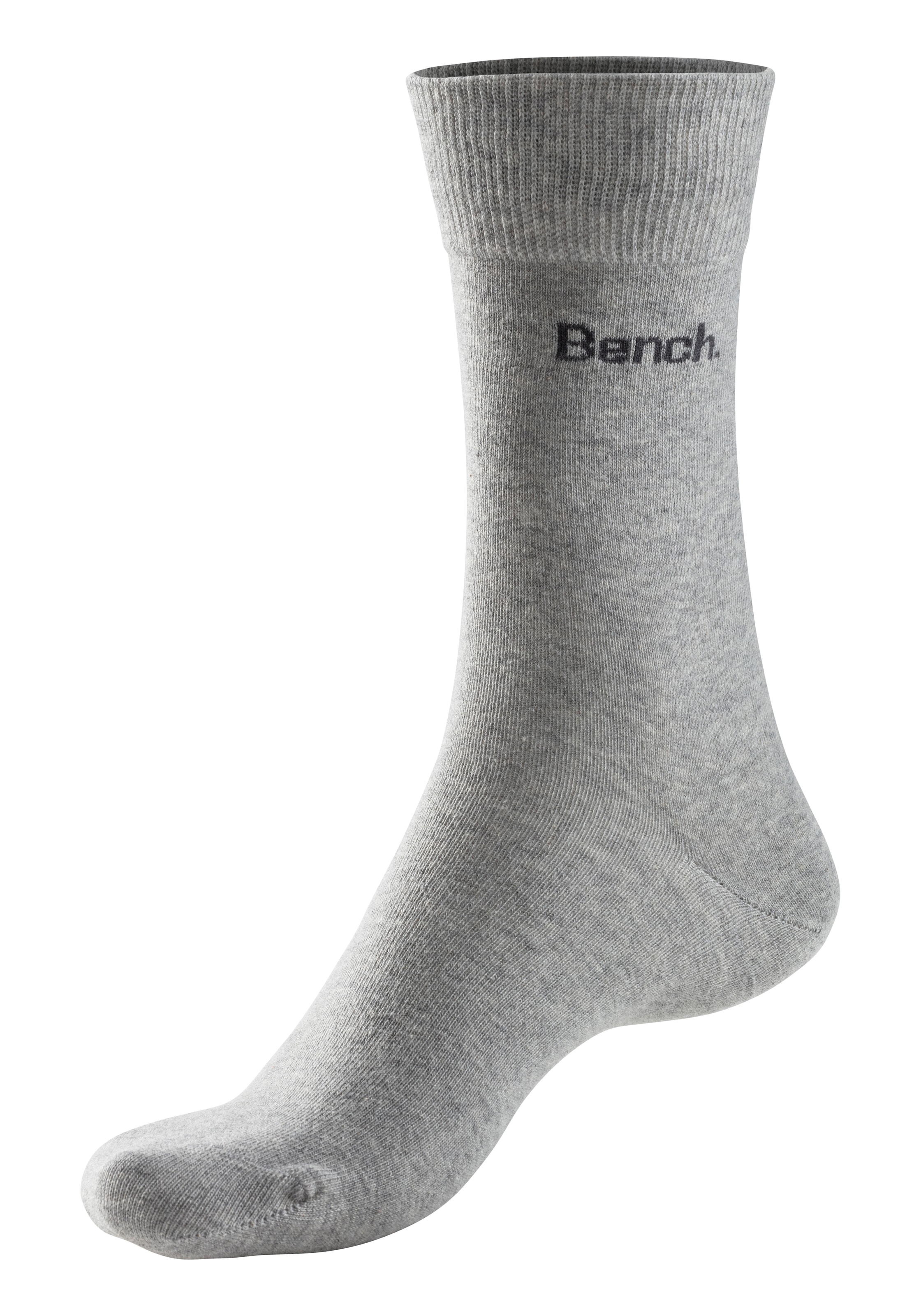 Bench. Basicsocken, (4 Paar), in angenehm weicher Markenqualität