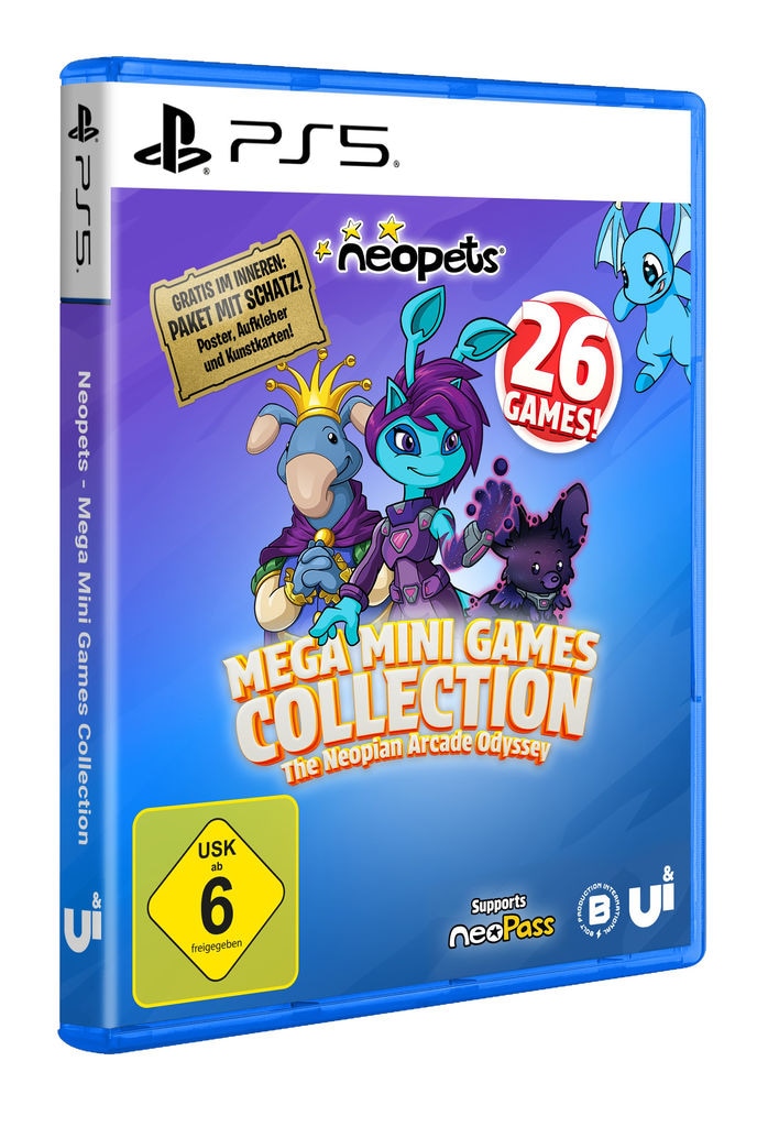 U&I Entertainment Spielesoftware »Neopets - Mega Mini Games Collection D1 Edition« PlayStation 5