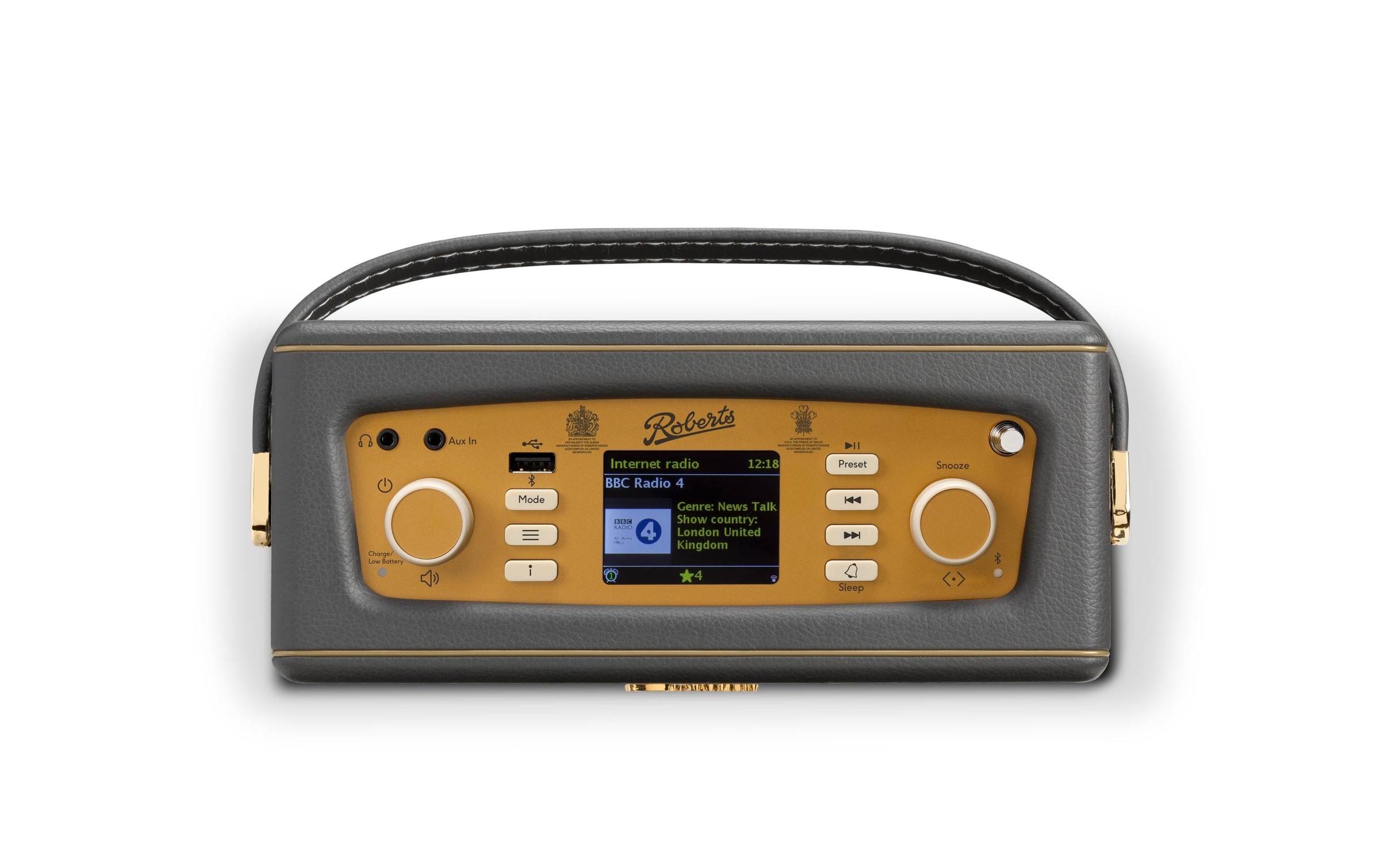 ROBERTS RADIO Digitalradio (DAB+) »Revival iStream«, (Bluetooth FM-Tuner-Internetradio-Digitalradio (DAB+)
