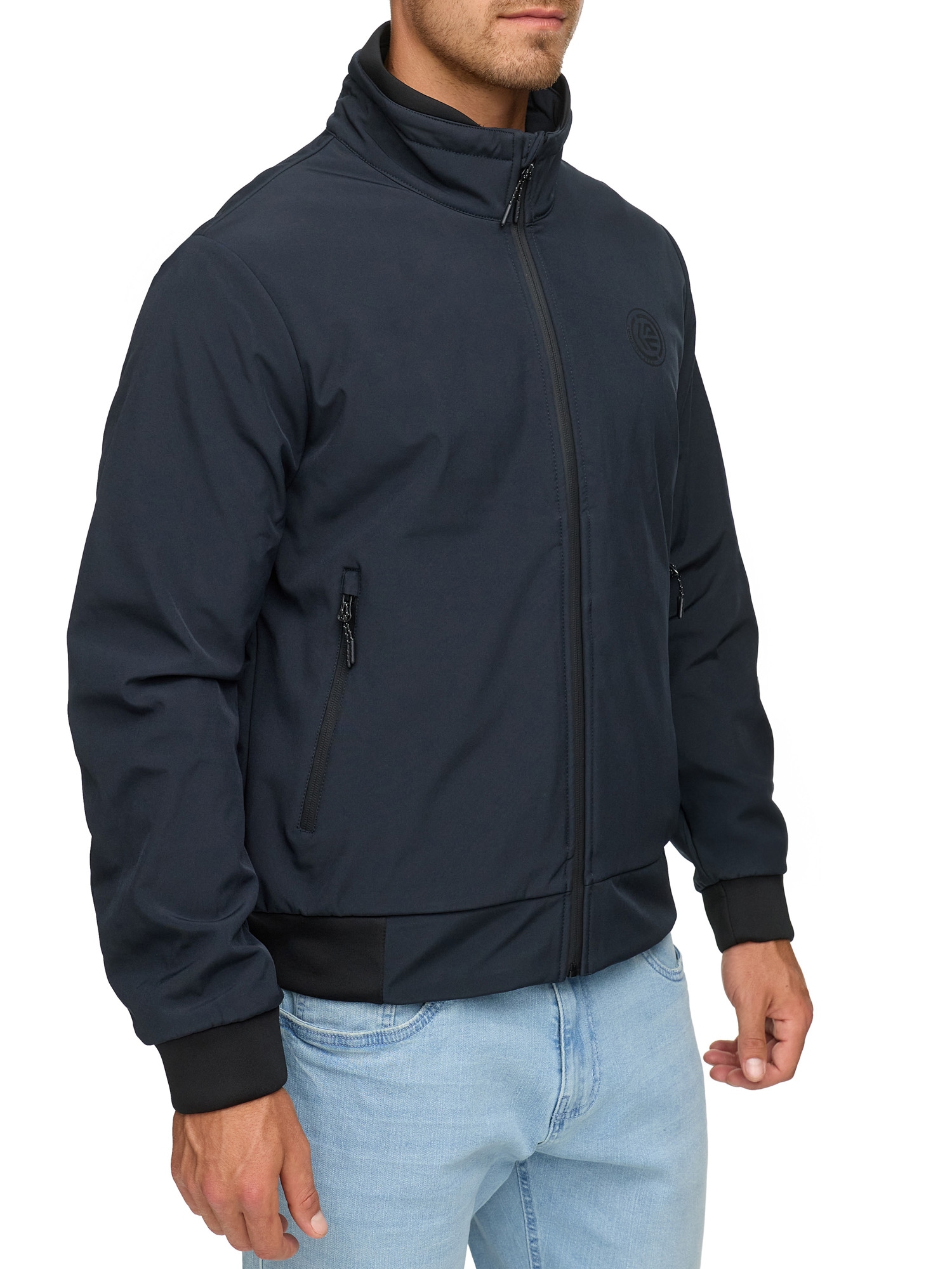 Indicode Veste softshell »INRoute Jacket« ohne Kapuze