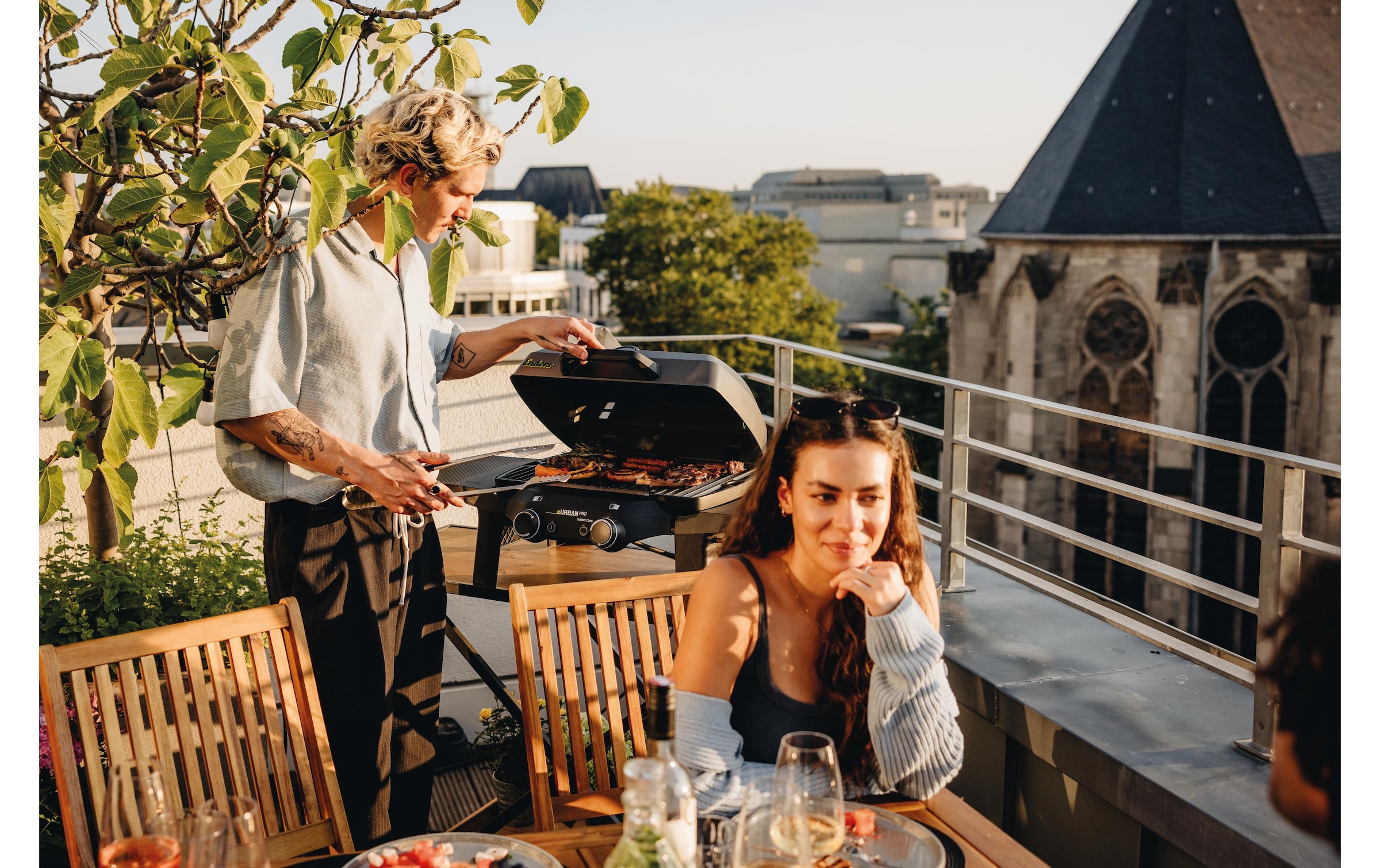 Enders® Tischgrill »eUrban Pro 2 Turbo« 2200 W