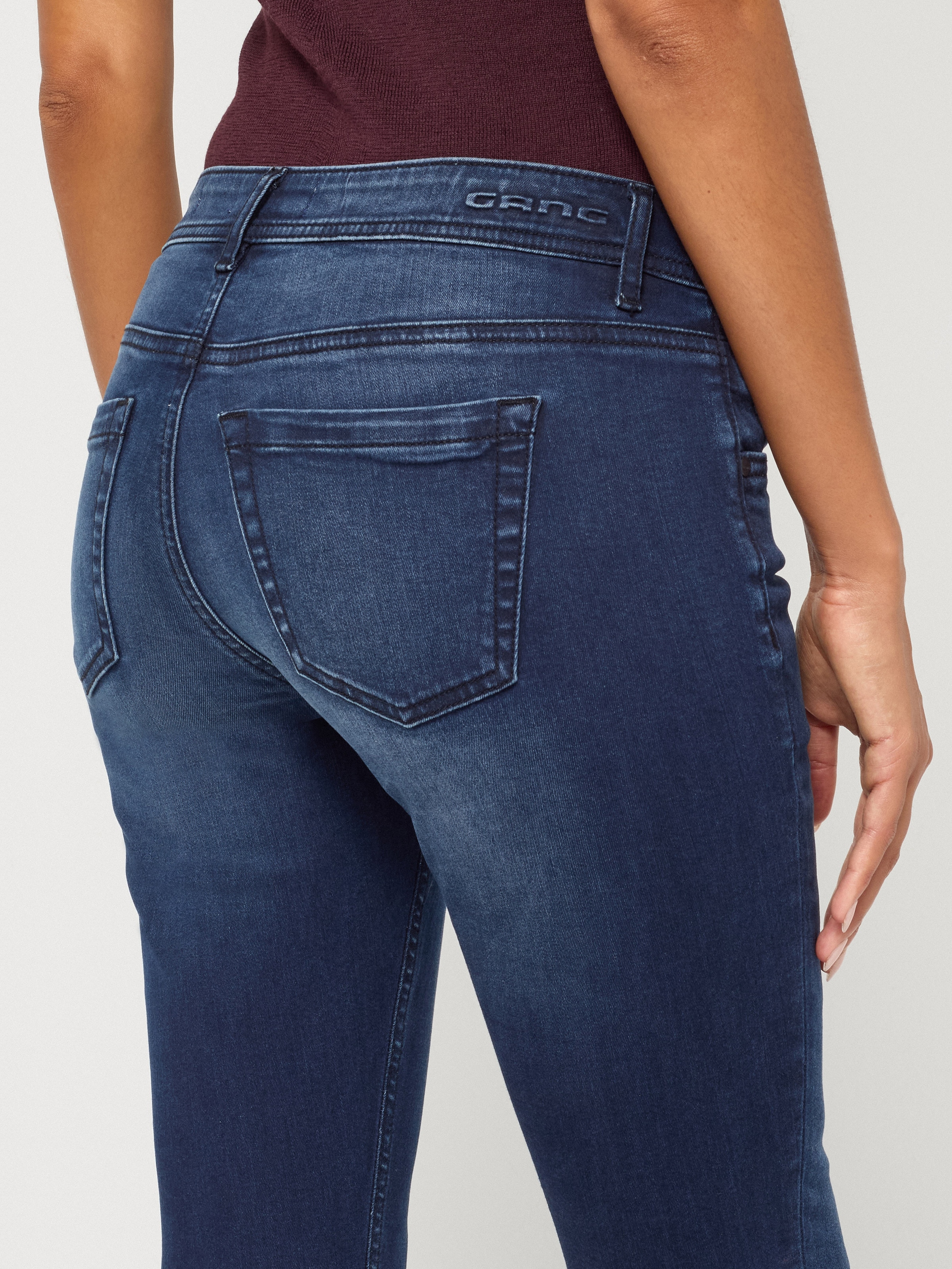 GANG Skinny-fit-Jeans »94FAITH CROPPED« mit verkürzter Beinlänge