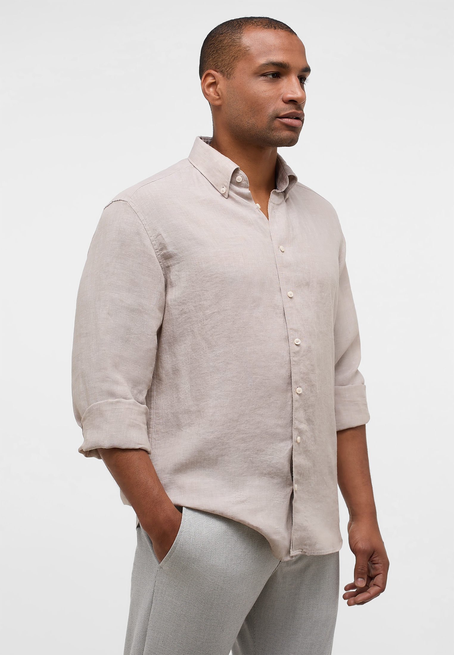 Eterna Chemise à manches longues »MODERN FIT« EASY IRON (bügelleicht)