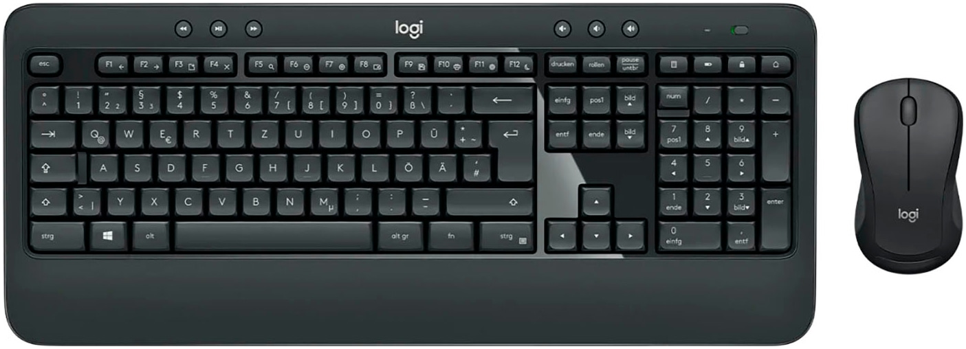 Logitech Tastatur- und Maus-Set »MK540 ADVANCED Kabellose«, für Windows, USB, Sondertasten, 3...