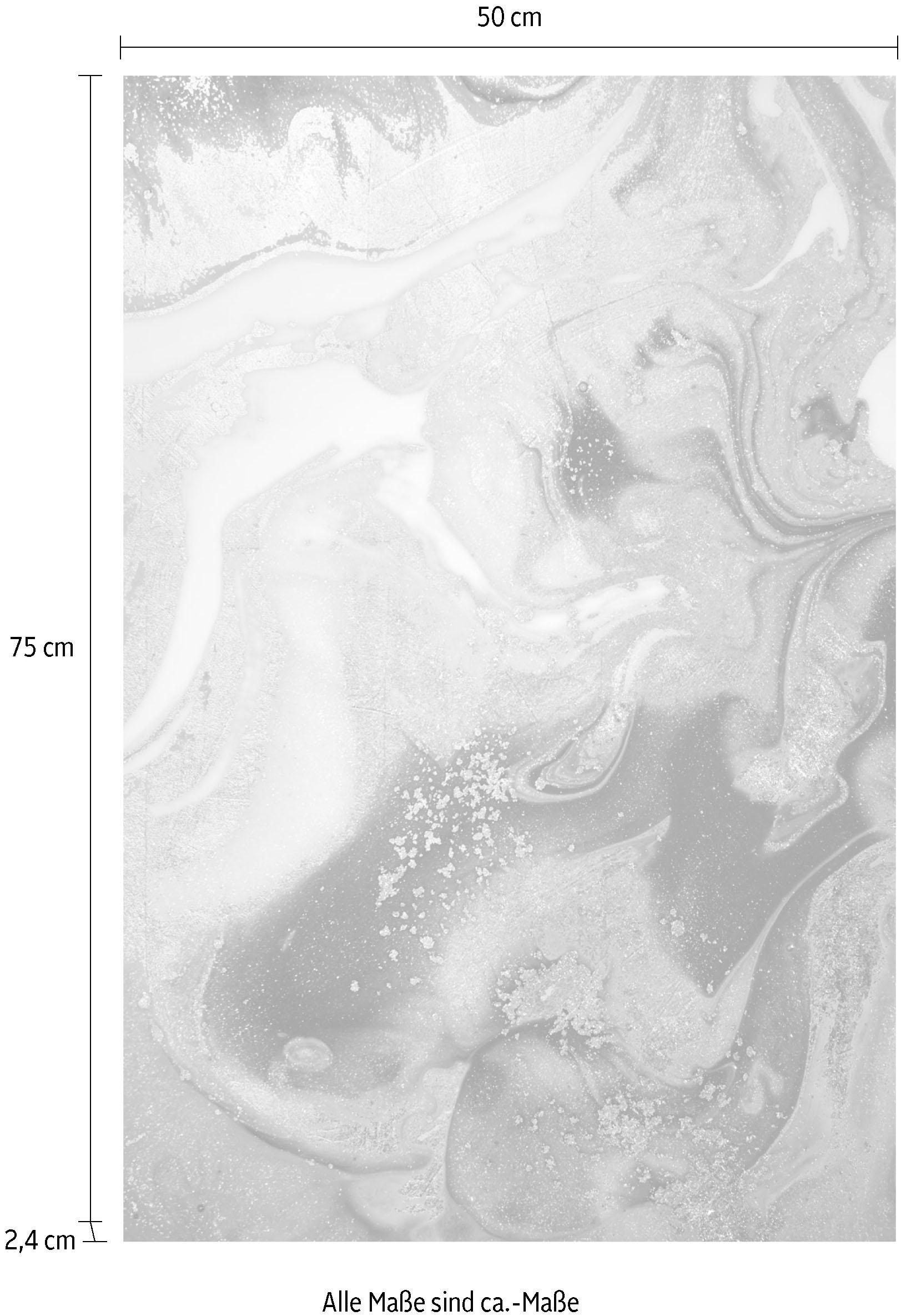 queence Acrylglasbild »Abstrakte Kunst« Abstrakt | Gemälde | Kunst | klassische Fantasie in Marmor-Optik