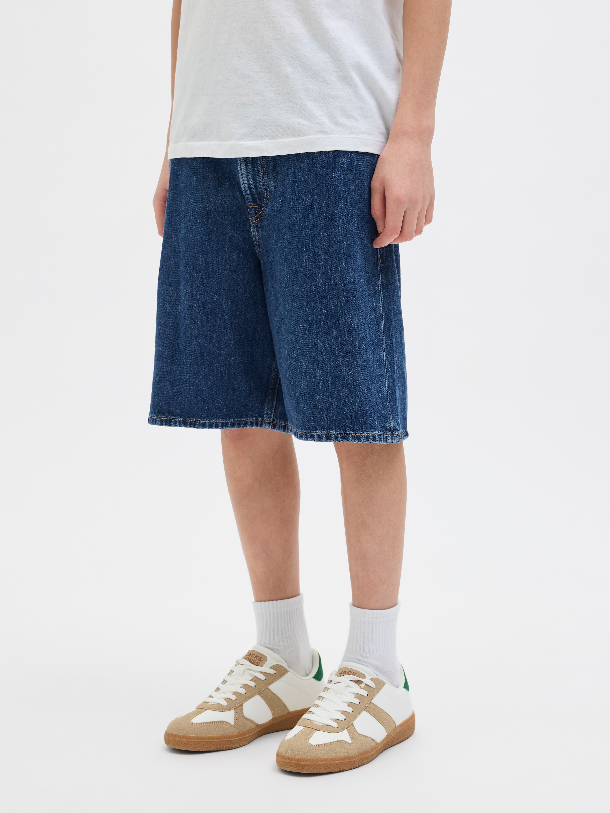 Image of Jack & Jones Junior Shorts "JJITONY locker geschnitten für angenehmes Tragegefühl" unifarben, modisch, regular fit, Web
