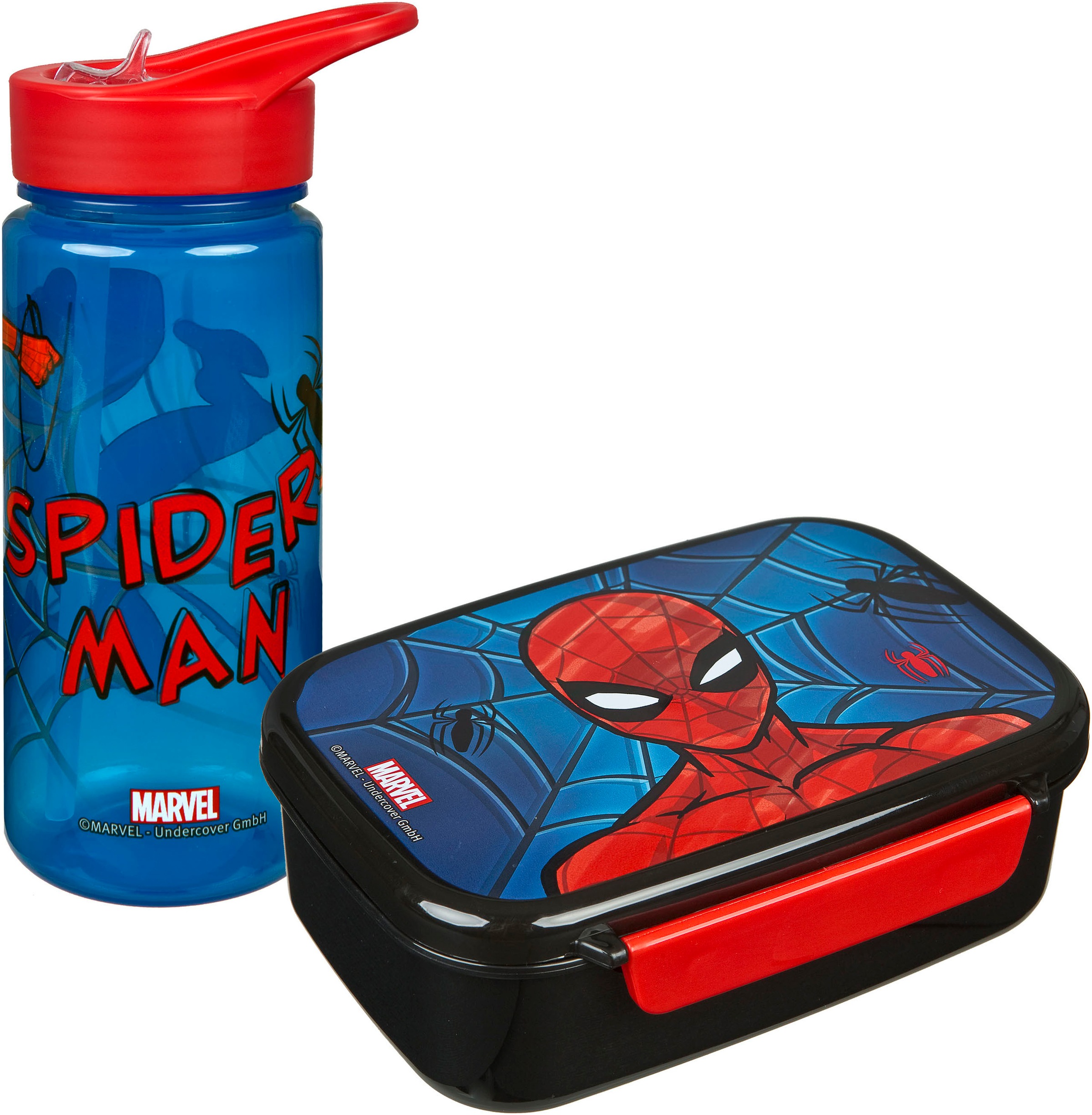 Image of Scooli Lunchbox "Spider-Man" mit Trinkflasche