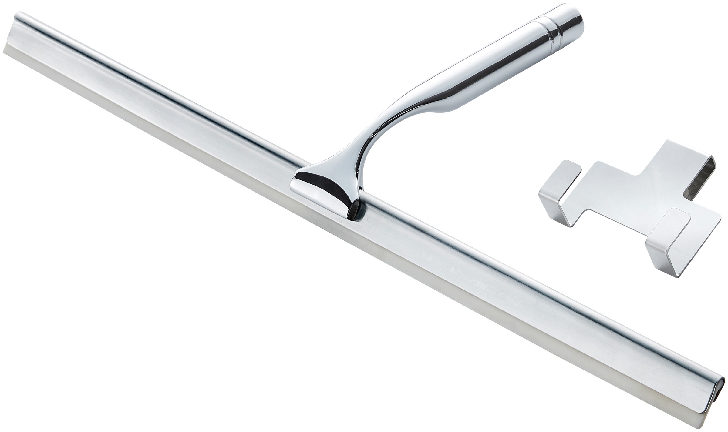 Image of welltime Duschabzieher, 40cm breit, mit Gummilippe, inkl. Haken bei Ackermann Versand Schweiz