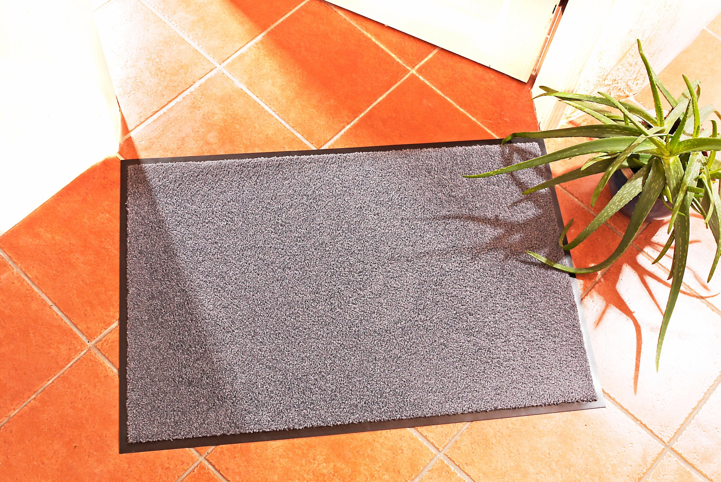 HANSE Home Fussmatte »Wash & Clean«, rechteckig, 7 mm Höhe, Schmutzfangmatte, Türmatte, In- und Outdoor, Teppich, Läufer, waschbar