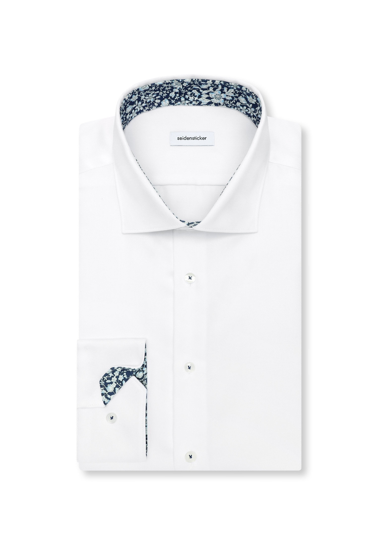 seidensticker Businesshemd »Schwarze Rose« Slim 1/1 Kentkragen Uni