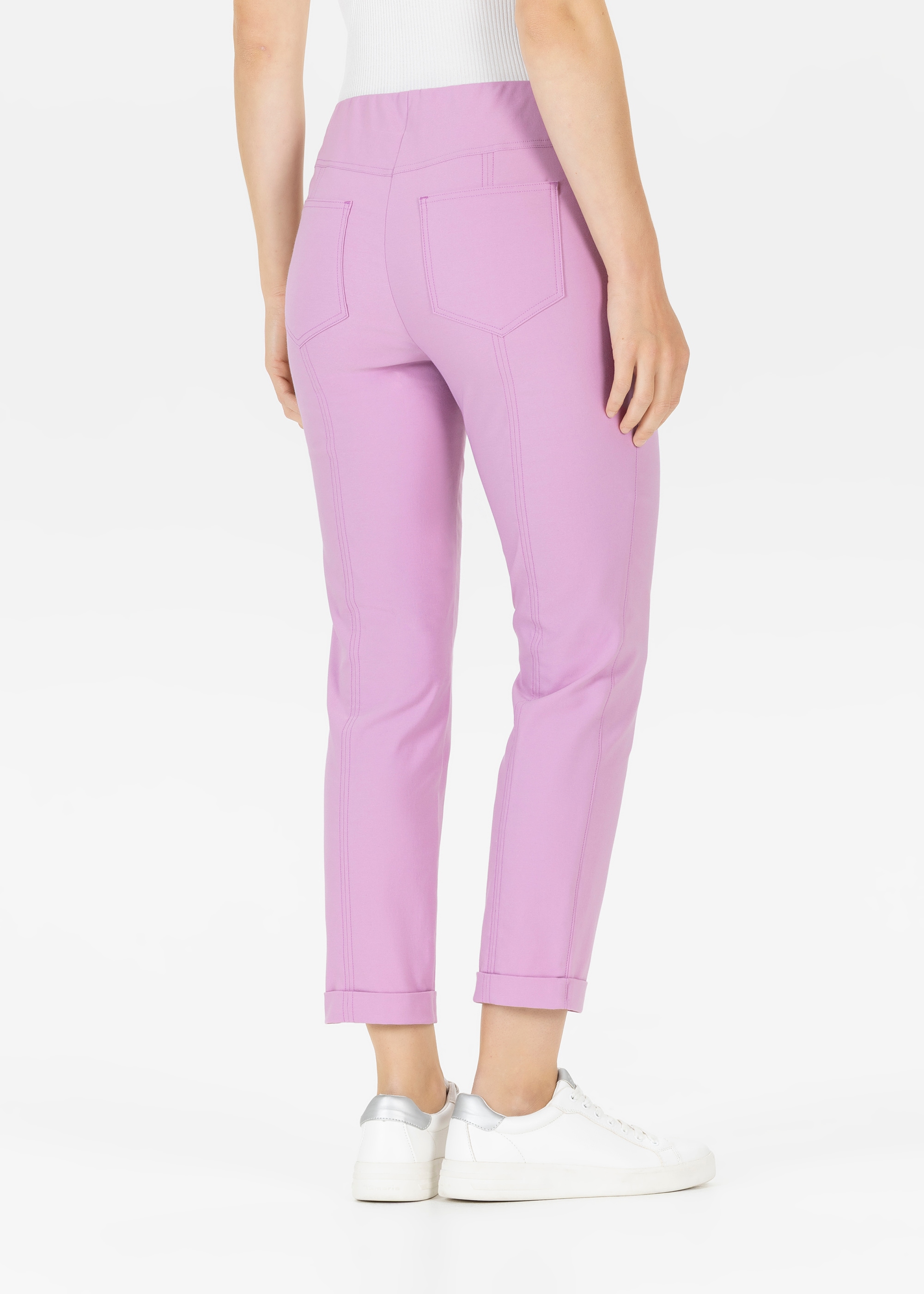 Stehmann Pantalon en tissu »Sylvia-680«  3/4-Hose mit schmalem Bein