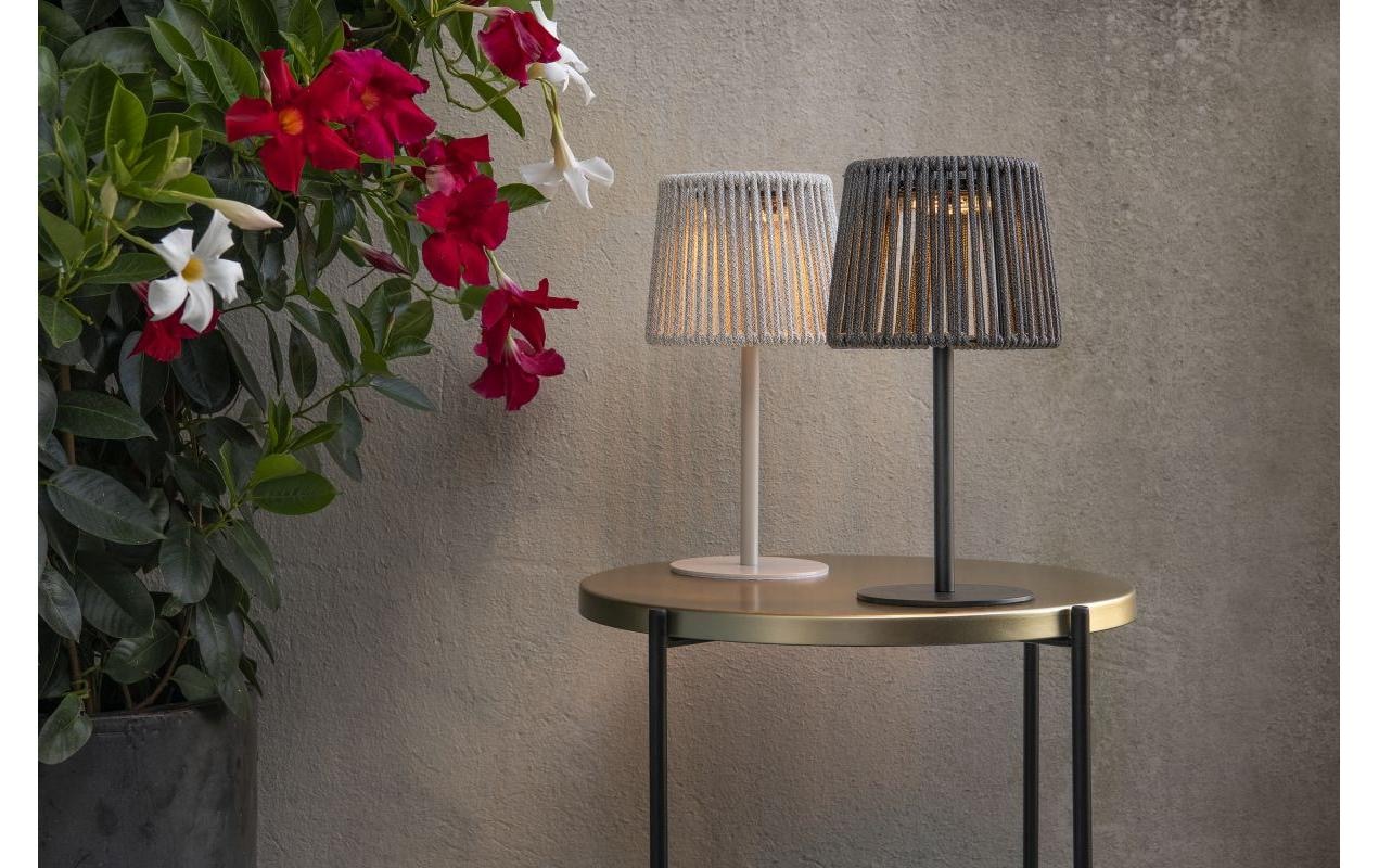 STT Lampe de table »Lino« blanc chaud