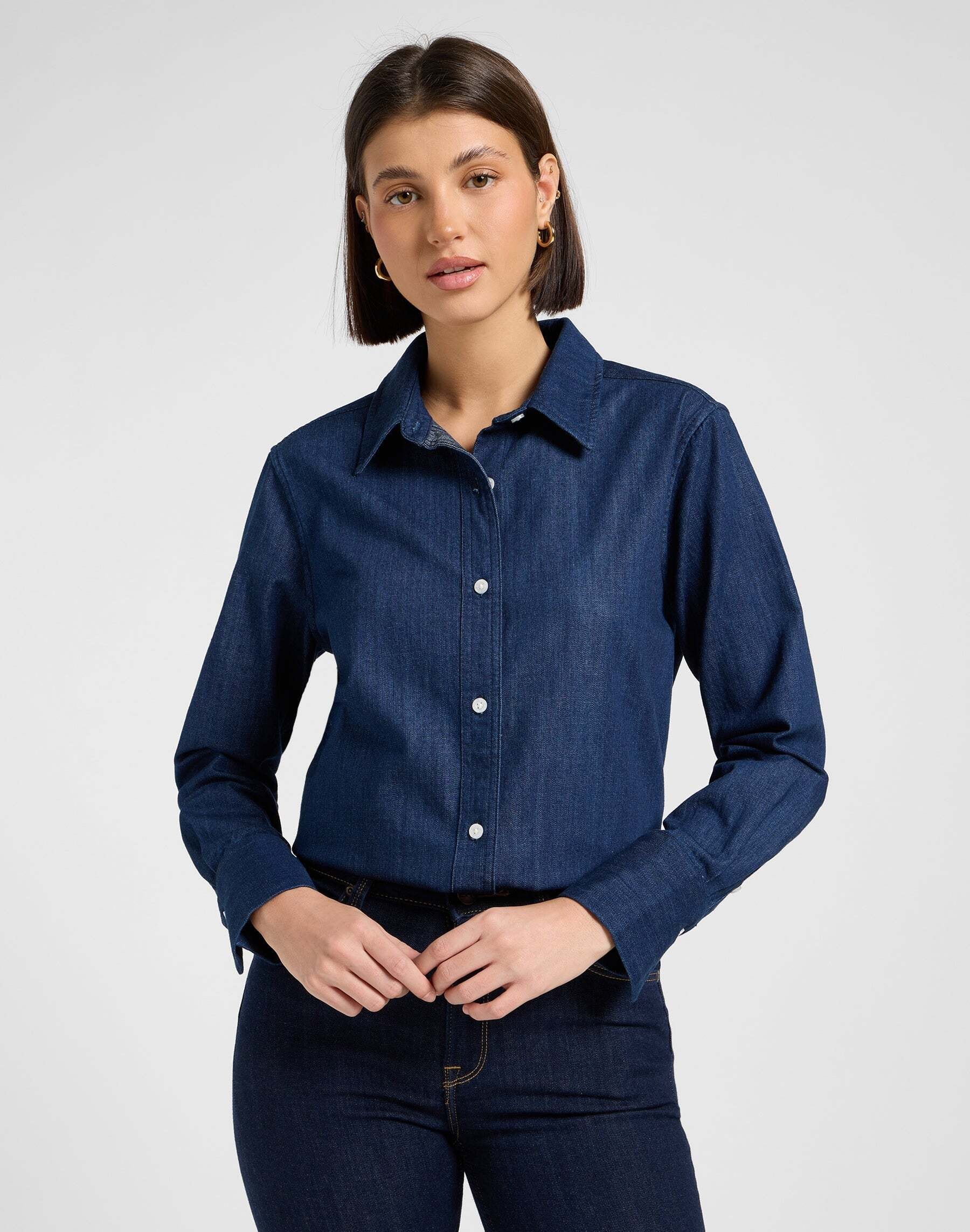 Lee® Jeansbluse »Lee Jeanshemd Classic Shirt«