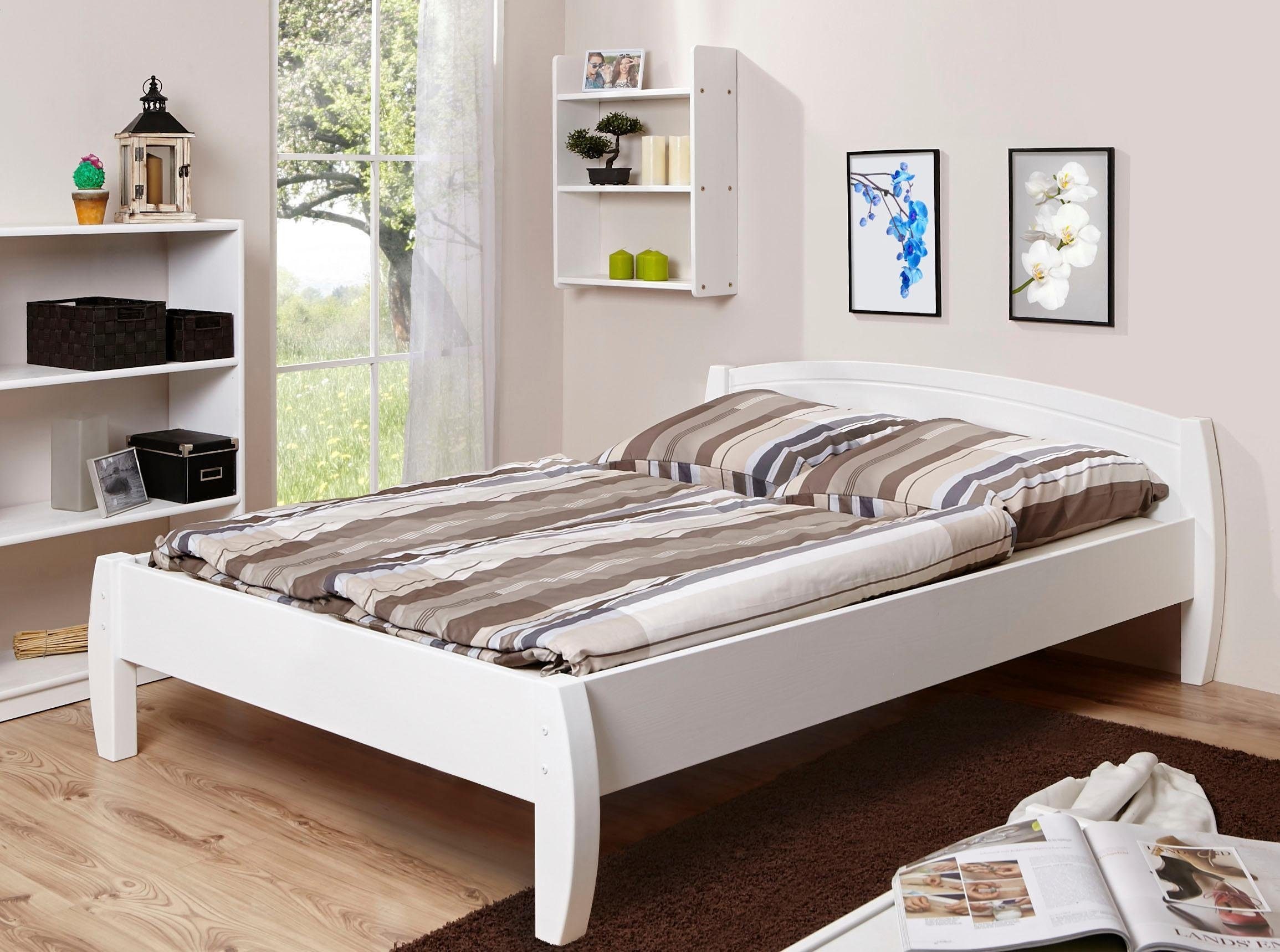 Image of Ticaa Massivholzbett »Jasmin«, in diversen Breiten, Kiefer bei Ackermann Versand Schweiz