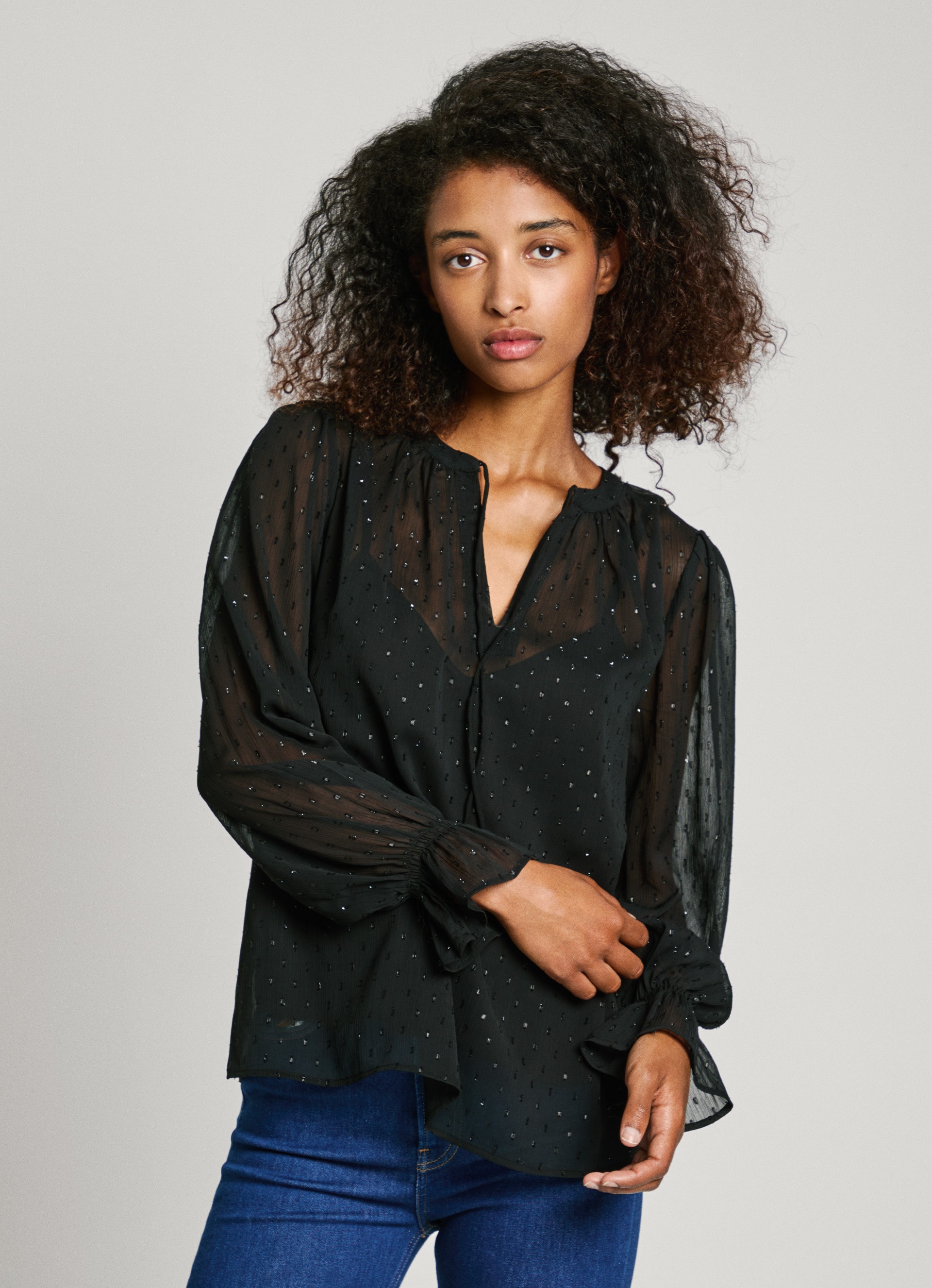 Image of Pepe Jeans Schlupfbluse "ADDISON" 2