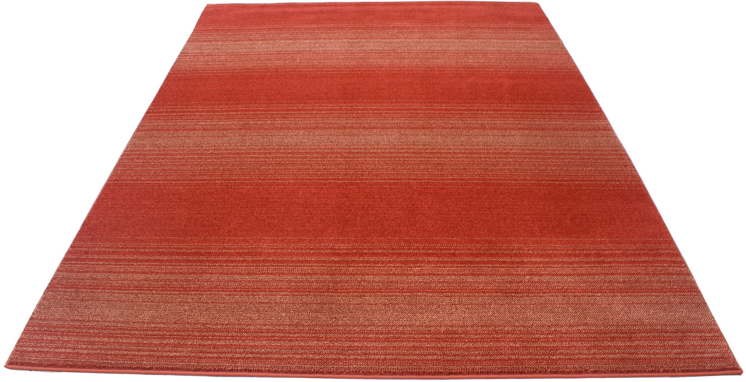 Image of andas Teppich »Elrik«, rechteckig, 18 mm Höhe, weiche Haptik, mit dezenten Streifen, meliert, flacher Teppich, Pflegeleicht, Elegant, Wohnzimmer Schlafzimmer Esszimmer bei Ackermann Versand Schweiz