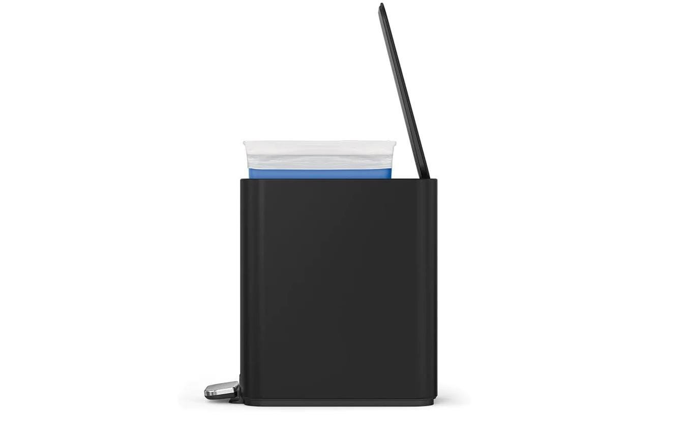 Image of simplehuman Mülleimer "Schwarz matt" 1 Behälter