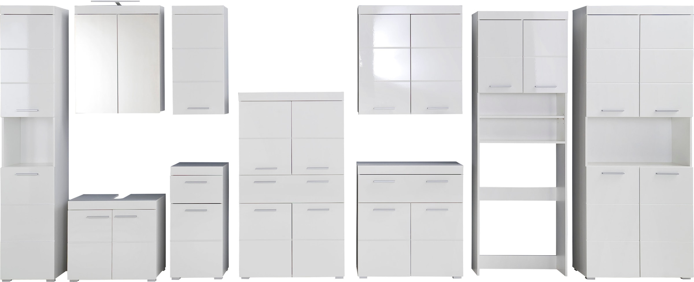 welltime Unterschrank »Avena« Standschrank mit 2 Türen, 1 Schublade - (B/T/H) 73/31/79 cm