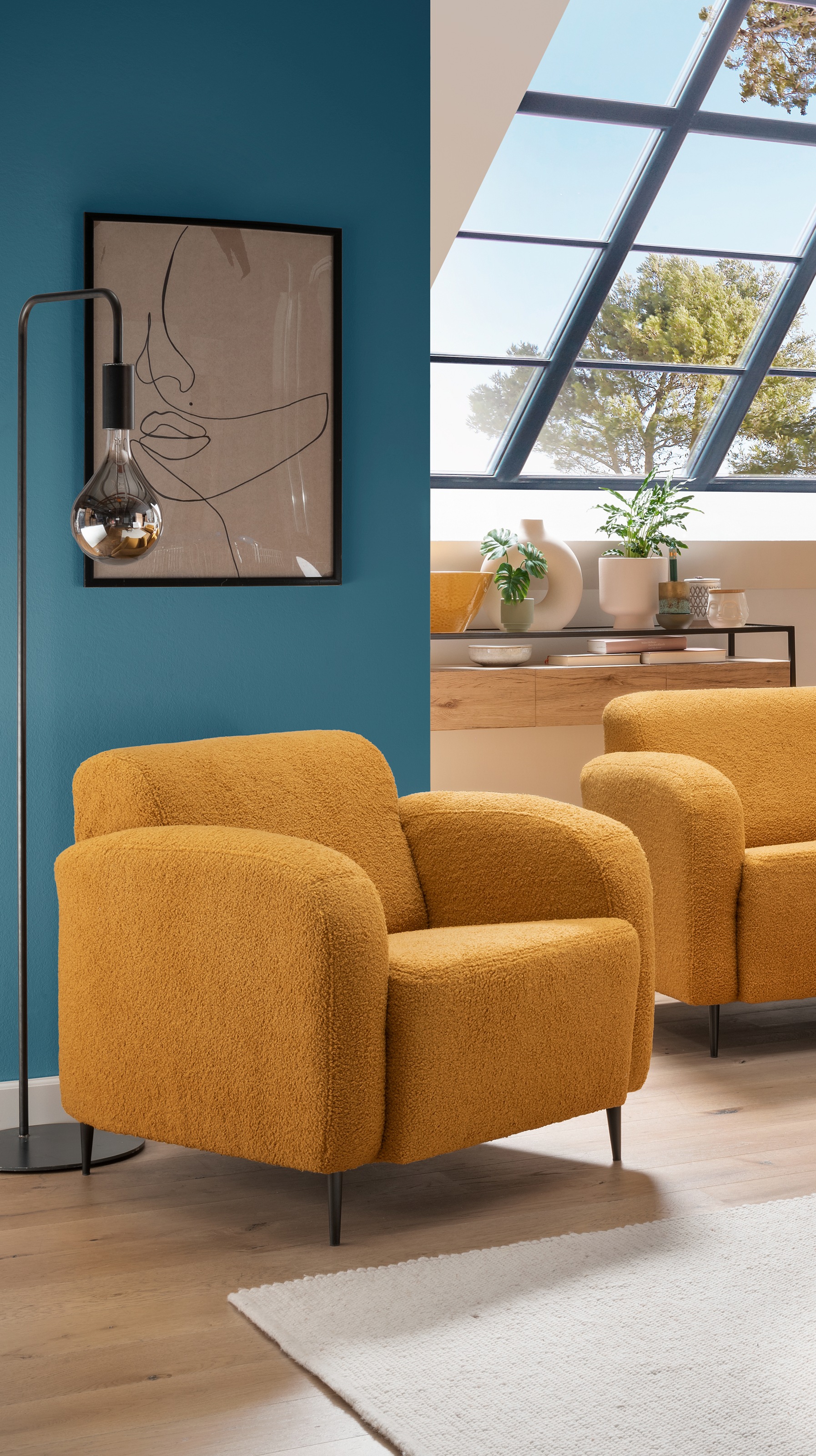INOSIGN Cocktailsessel »Marone«, auch als 2-Sitzer und 3-Sitzer erhältlich