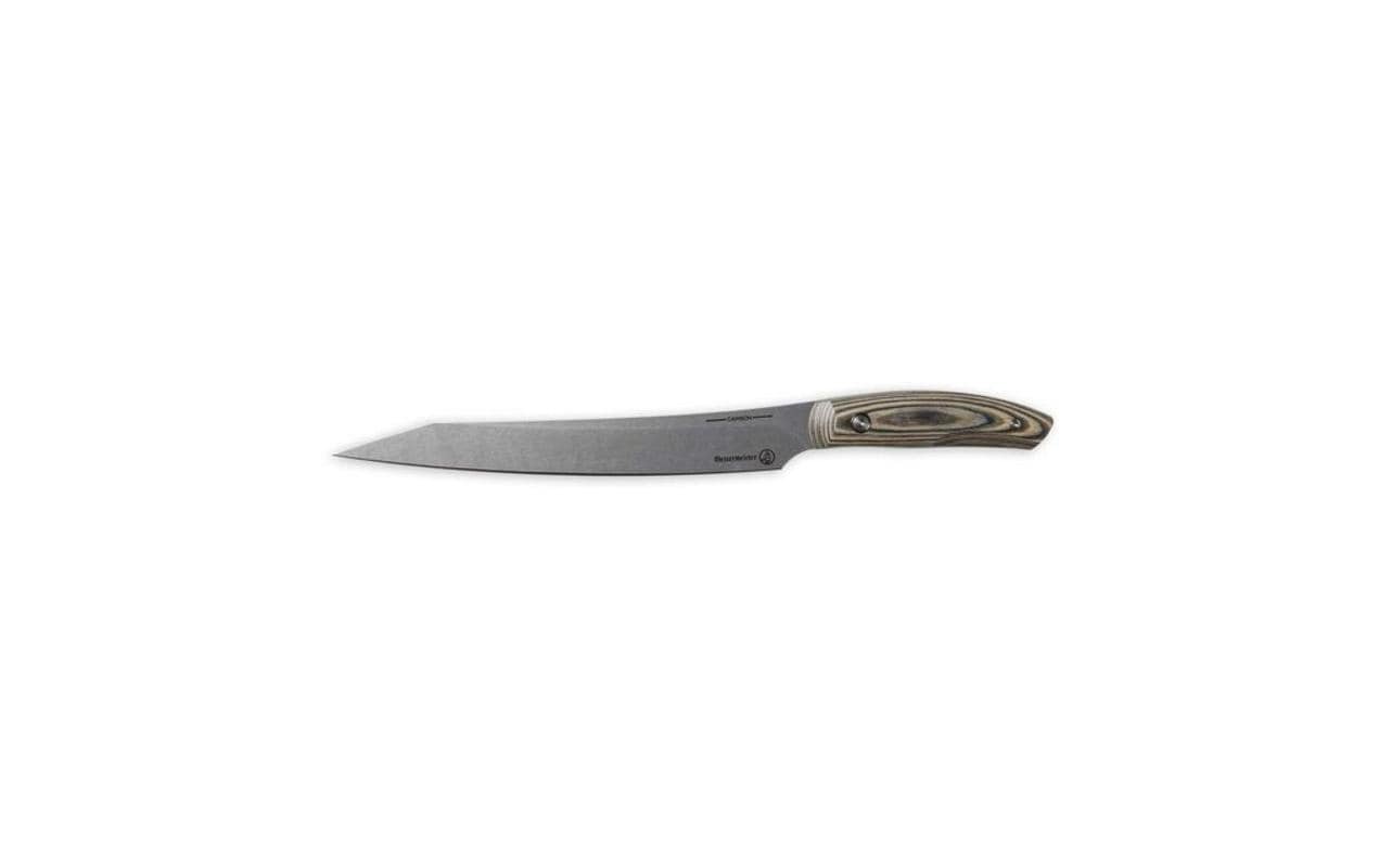 Fleischmesser »Messermeister Carbon 23 cm, Braun/Grau«, (1 tlg.)