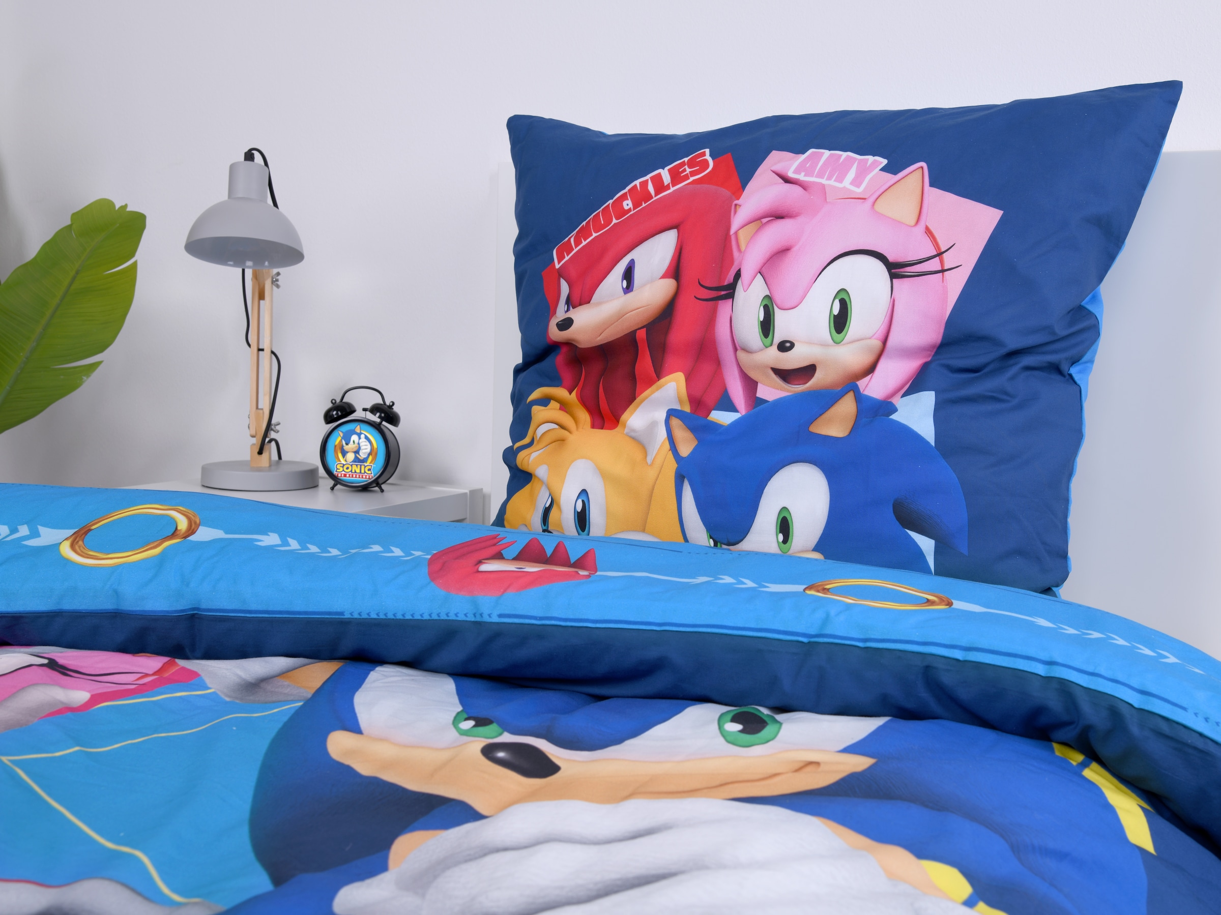 Sonic  SEGA Bettwäsche »Sonic« 2 Stk. Wendebettwäsche