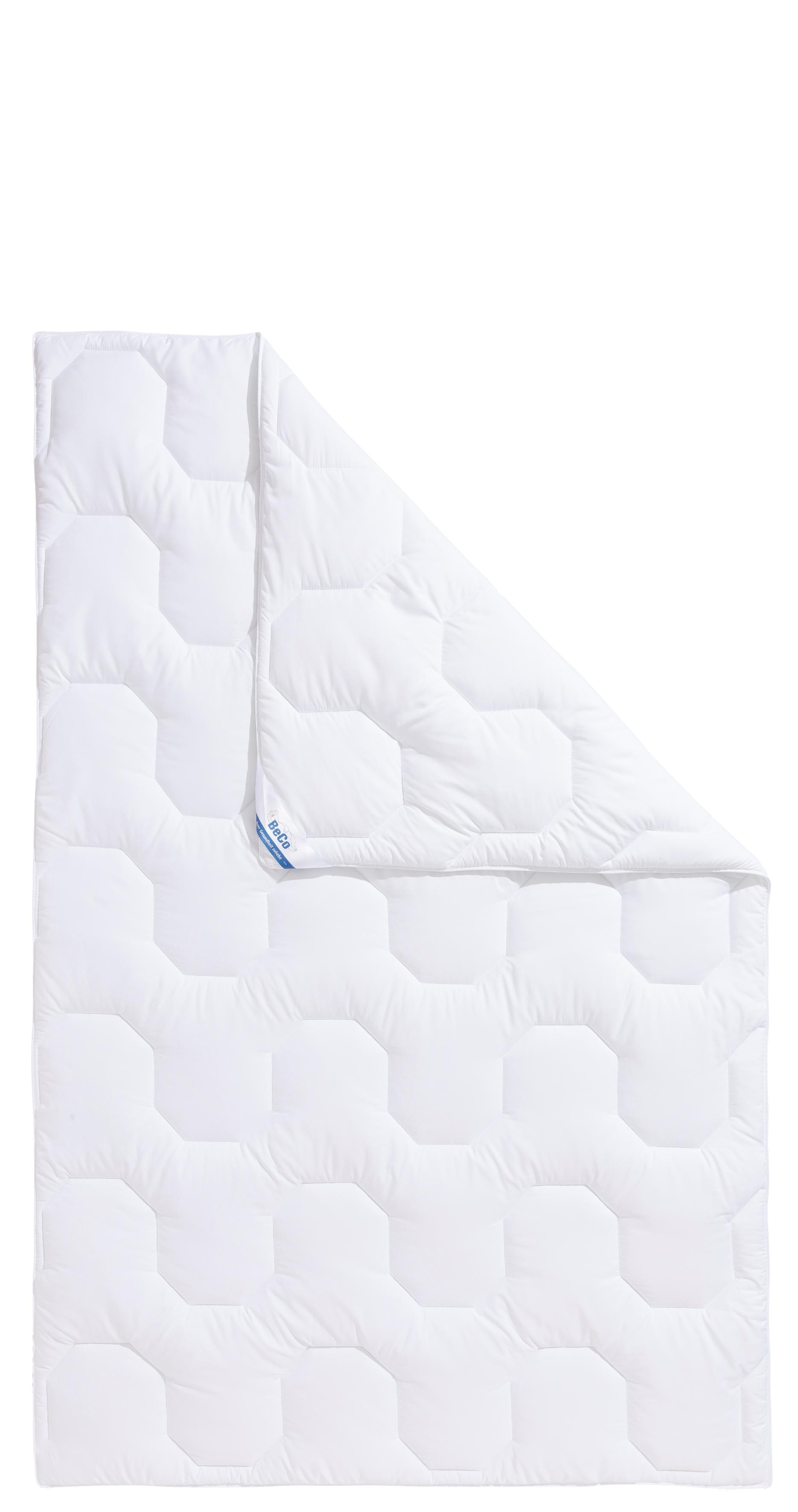 Beco Kunstfaserbettdecke "Gregor, Bettdecken für Sommer und Winter, Ganzjahresdecke" normal Füllung Polyester Bezug Polyester 1 Stk. tlg. Bettdecke 135x200cm, allergiker geeignet (Hausstauballergiker)