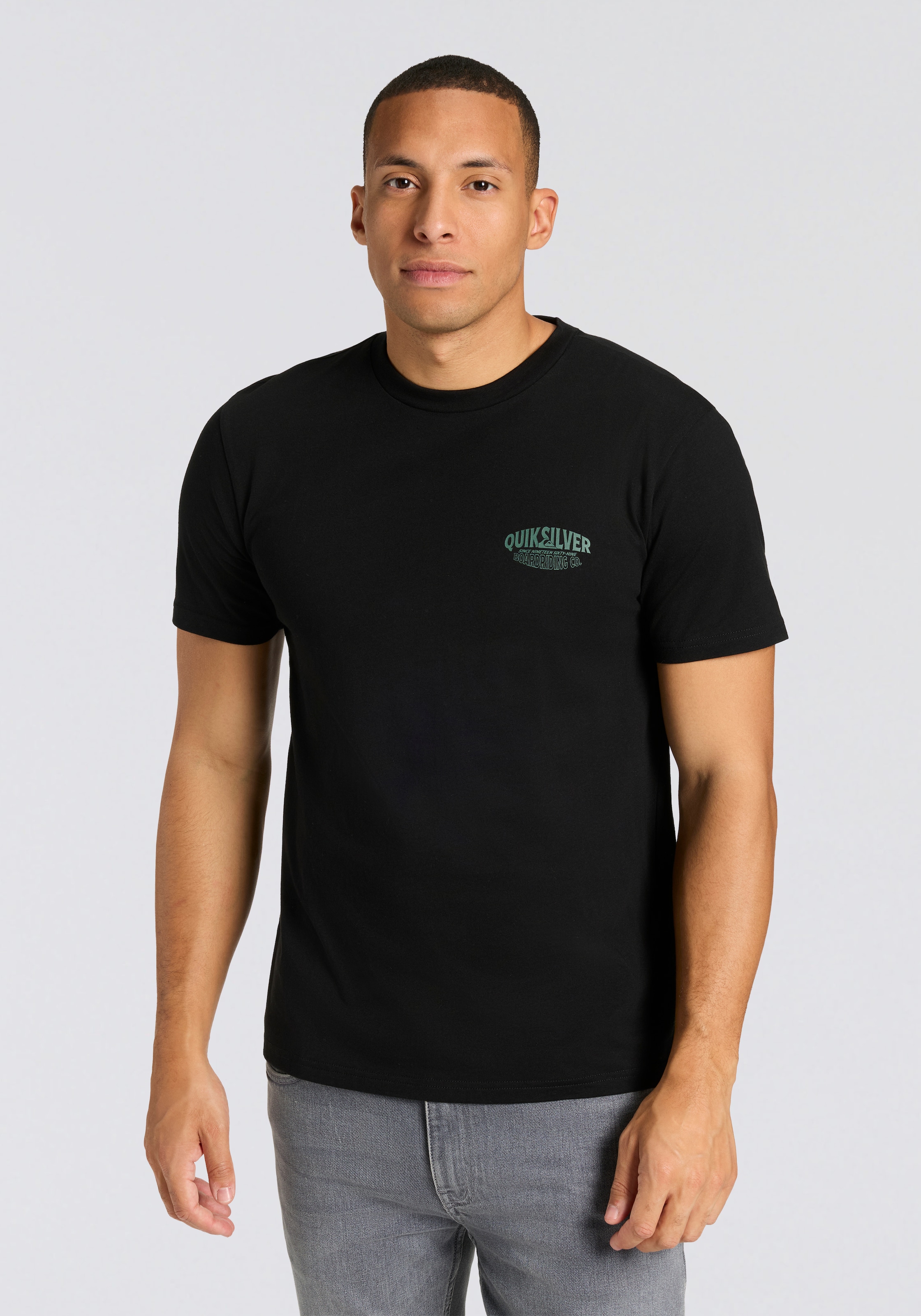 Quiksilver T-shirt »RUGGED PACK« 2 pièces für Erwachsene, Kurzarm, für Freizeit und Alltag, sportlicher Stil