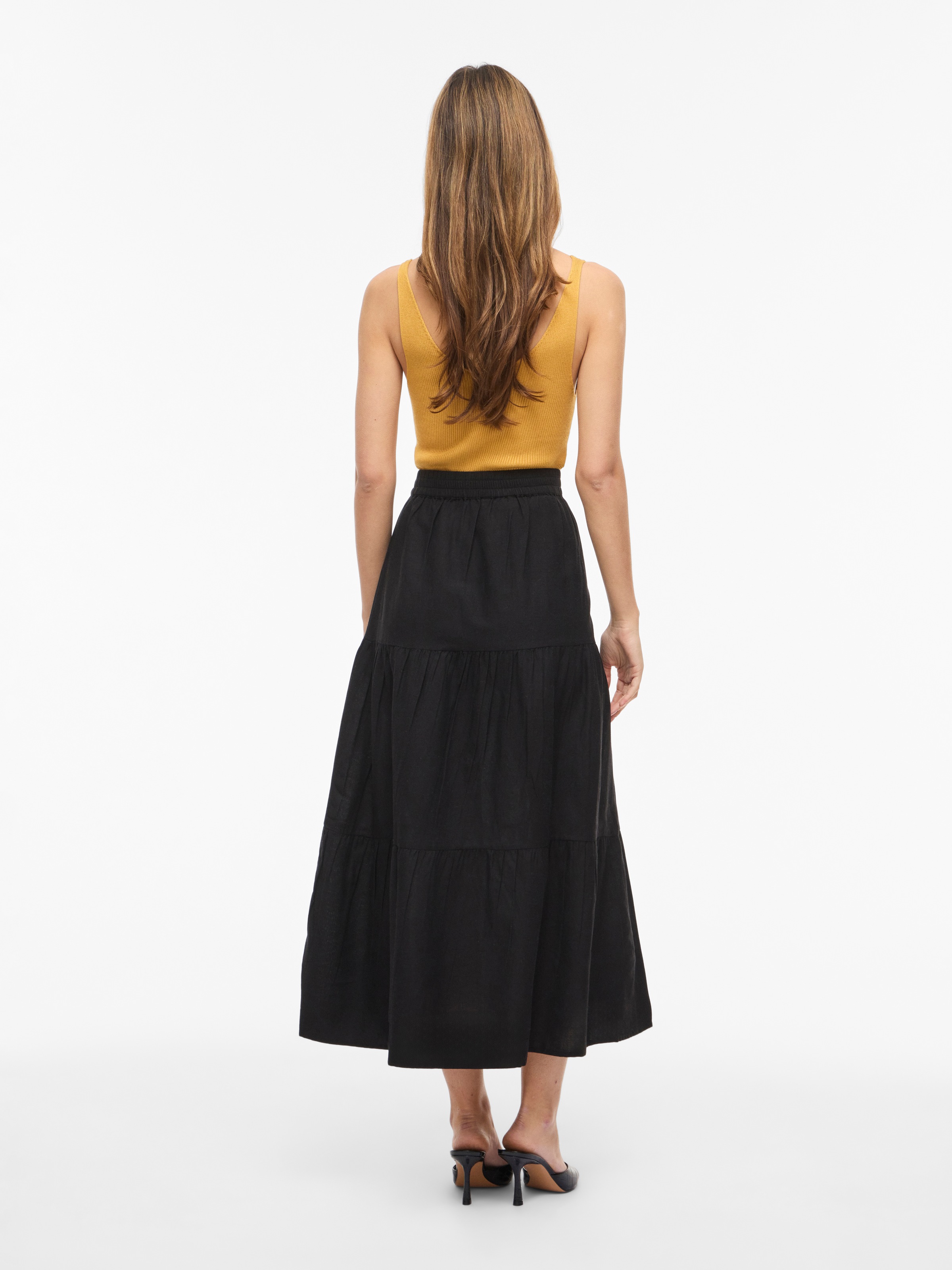 Vila Maxi jupe »VIPRISILLA HW ANKLE SKIRT - NOOS«