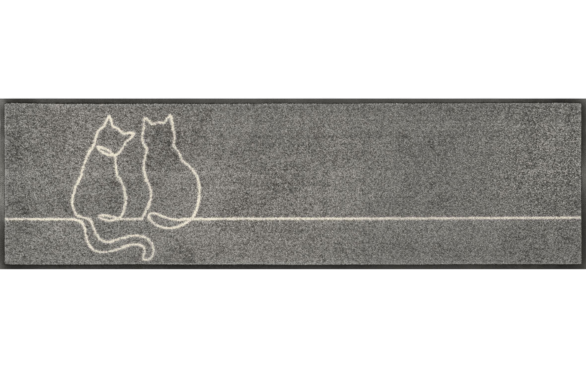 Image of wash+dry by Kleen-Tex Fussmatte "Lovetails 35 cm x 120 cm"