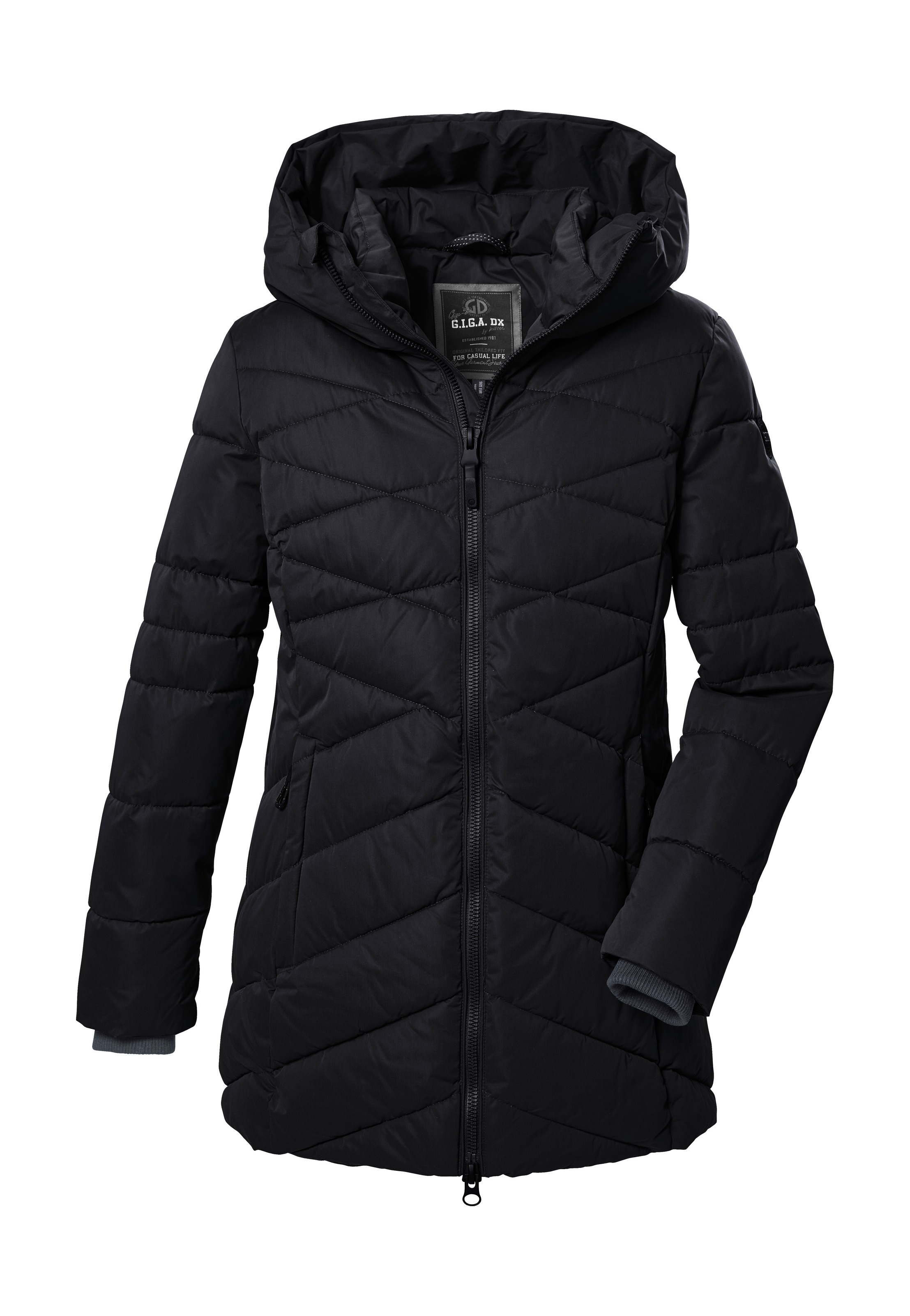 Image of G.I.G.A. DX by killtec Steppjacke "GW 16 WMN QLTD JCKT" Modische, wasserabweisende Damenjacke mit Kapuze, recyceltes Material