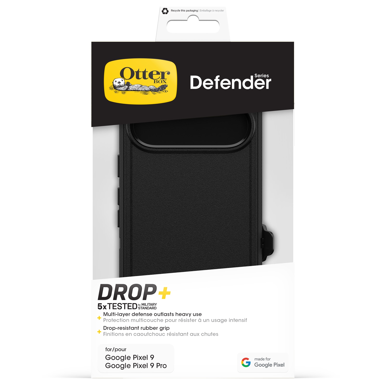 Otterbox Handyhülle »Defender für Google Pixel 9 / 9 Pro«, Backcover, Schutzhülle, Handyschutzhülle, Case, Schutzcase, stossfest