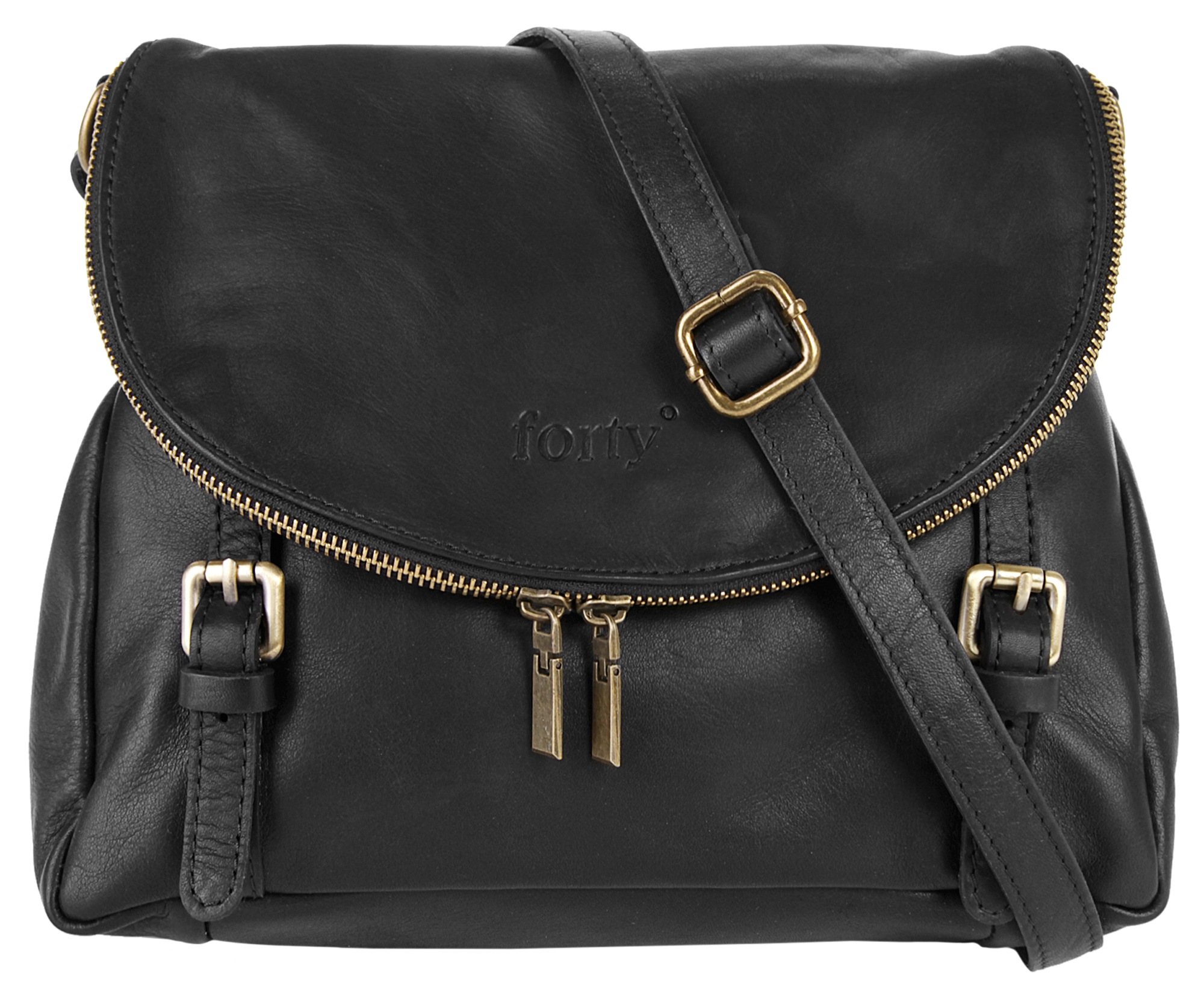 Image of forty° Umhängetasche, (1 tlg.), echt Leder, Made in Italy bei Ackermann Versand Schweiz