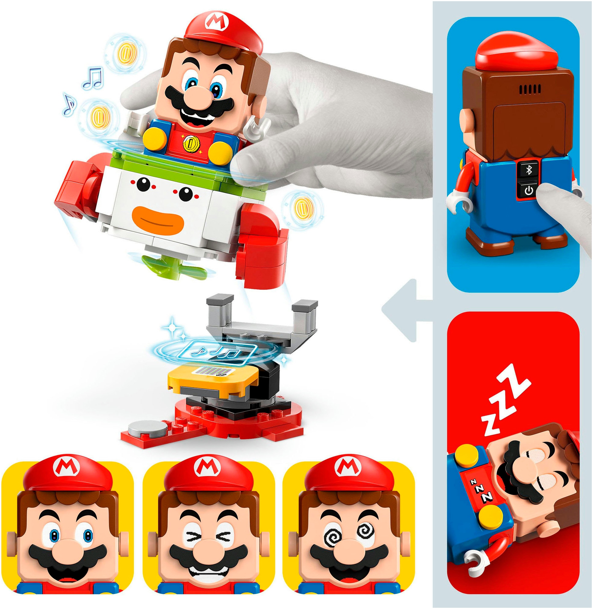 LEGO® Pions de construction »Abenteuer mit dem interaktiven LEGO® Mario™ (71439), LEGO Super Mario« Made in Europe