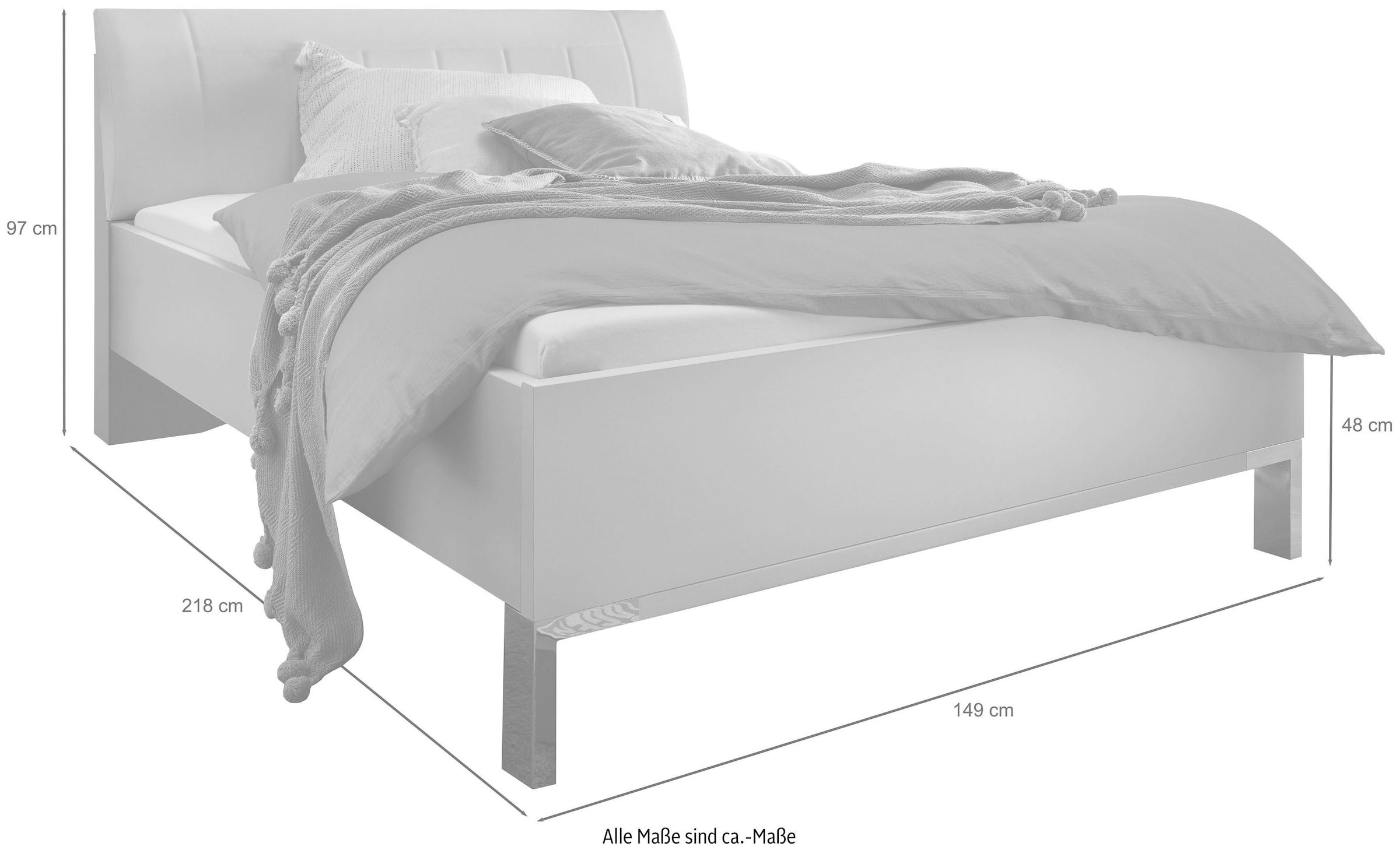 WIEMANN Futonbett »Quito« 4-fach Liegehöhenverstellung