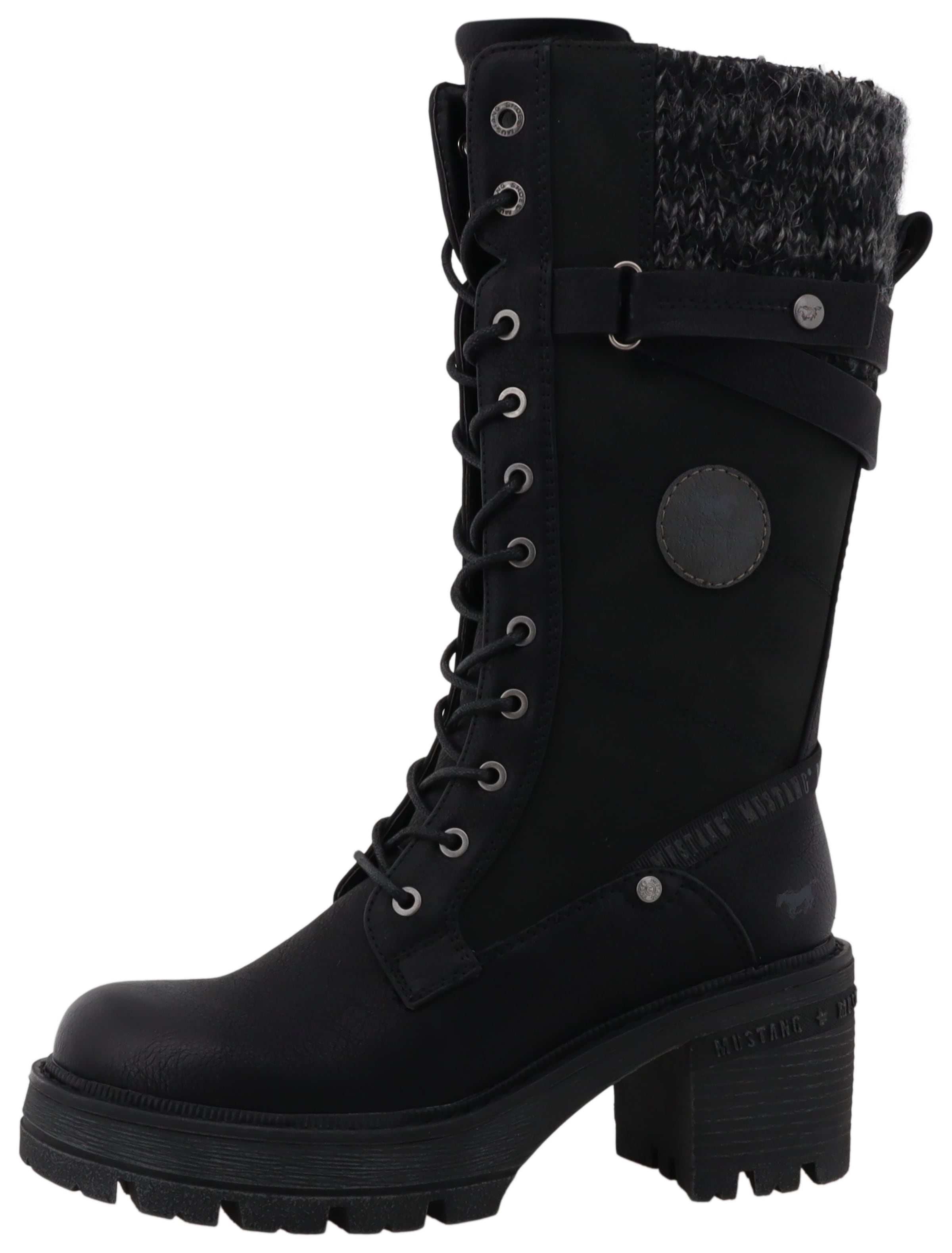 Image of Mustang Shoes Winterstiefel "Madlin" Snowboots, Winterstiefel mit Textilkragen