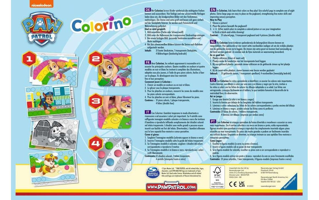 Ravensburger Spiel »PAW Patrol, Colorino« Made in Europe