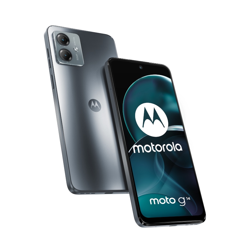Smartphone »Moto g14«, Steel grey, 16,51 cm/6,5 Zoll, 128 GB Speicherplatz, 50 MP Kamera