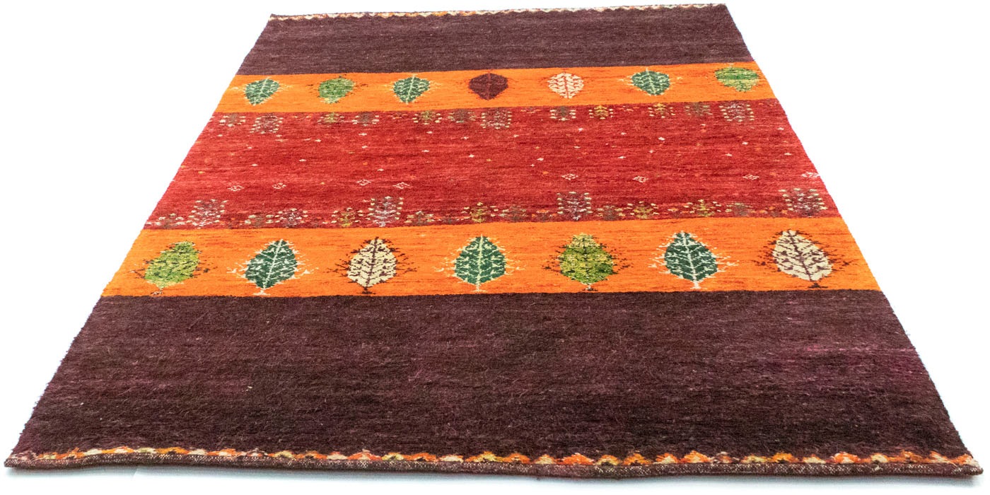 Image of morgenland Teppich »Designer Teppich handgeknüpft orange«, rechteckig, 18 mm Höhe, Viskose bei Ackermann Versand Schweiz