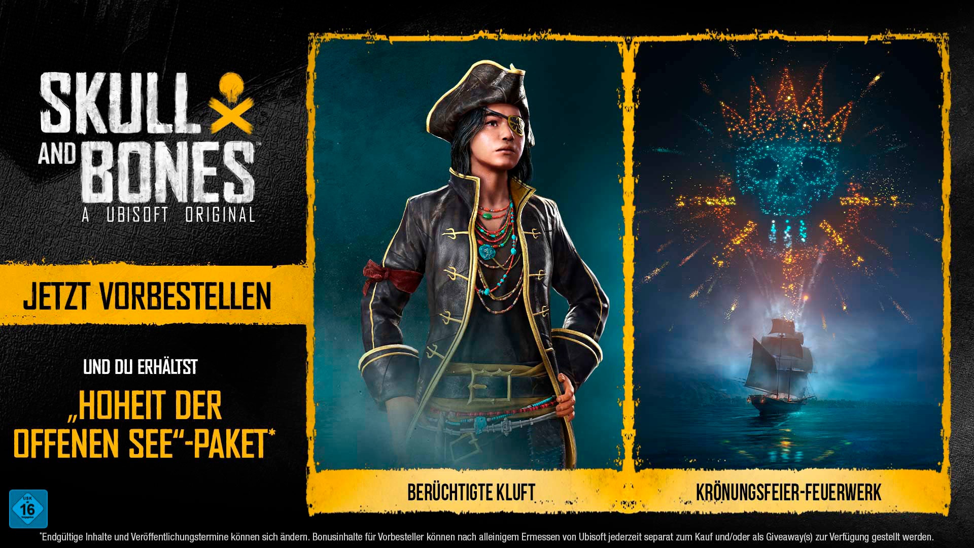 UBISOFT Spielesoftware »Skull and Bones - Standard Edition«, PlayStation 5