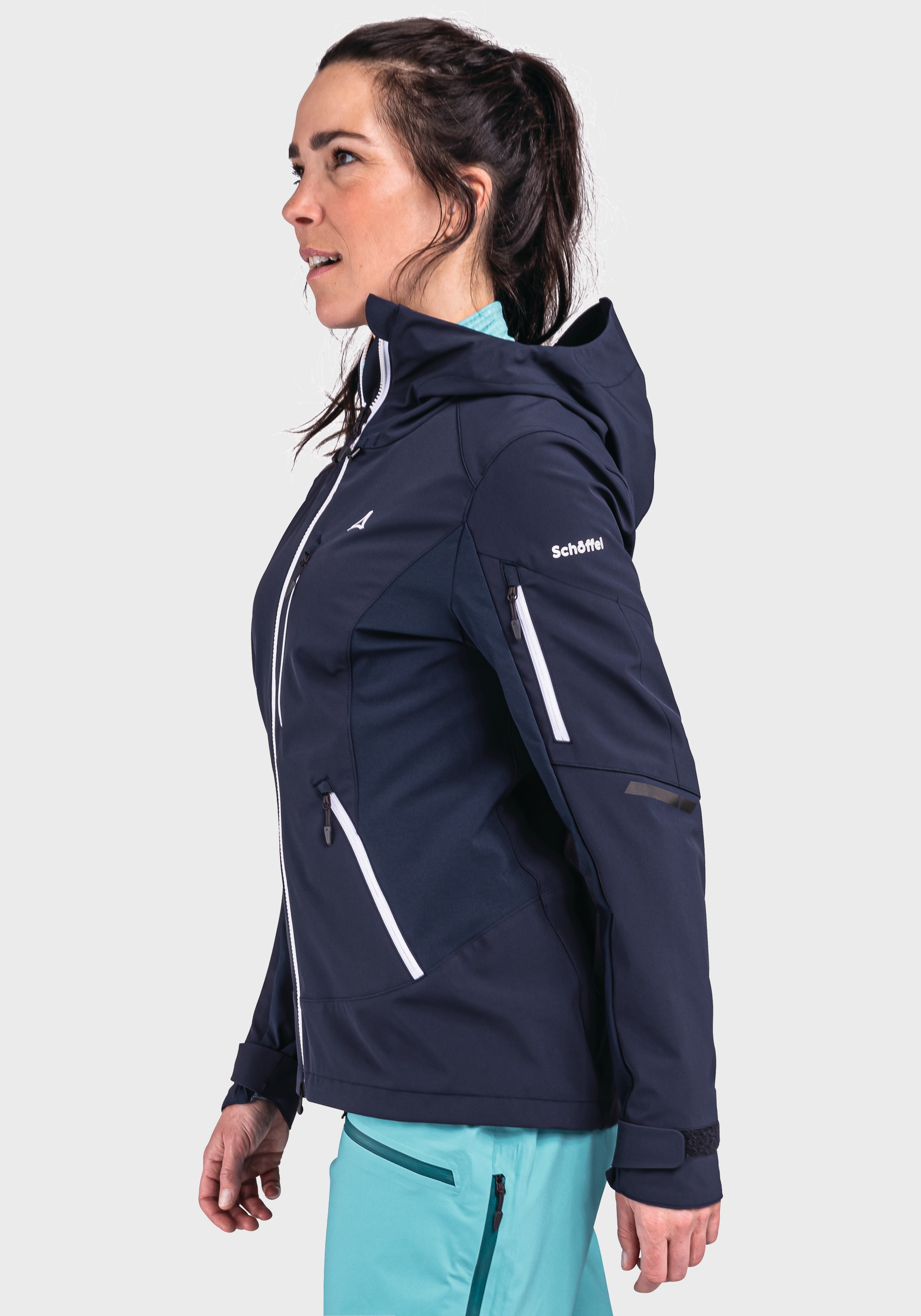 Schöffel Veste d'extérieur »Softshell Jacket Matrei L« mit Kapuze