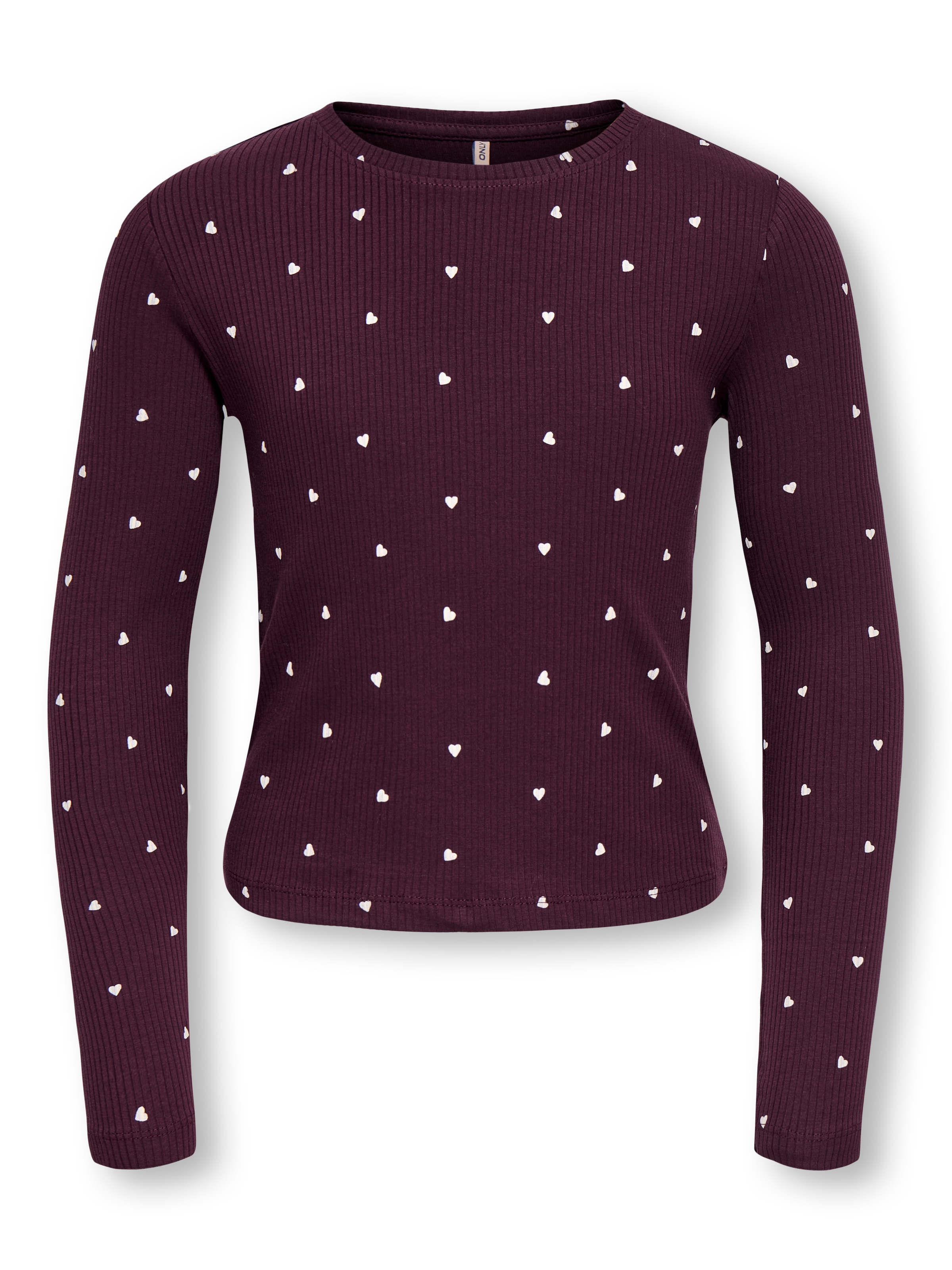 KIDS ONLY T-shirt à manches longues »KOGBELLA LIFE AOP L/S TOP JRS NOOS« mélange de coton, ajusté