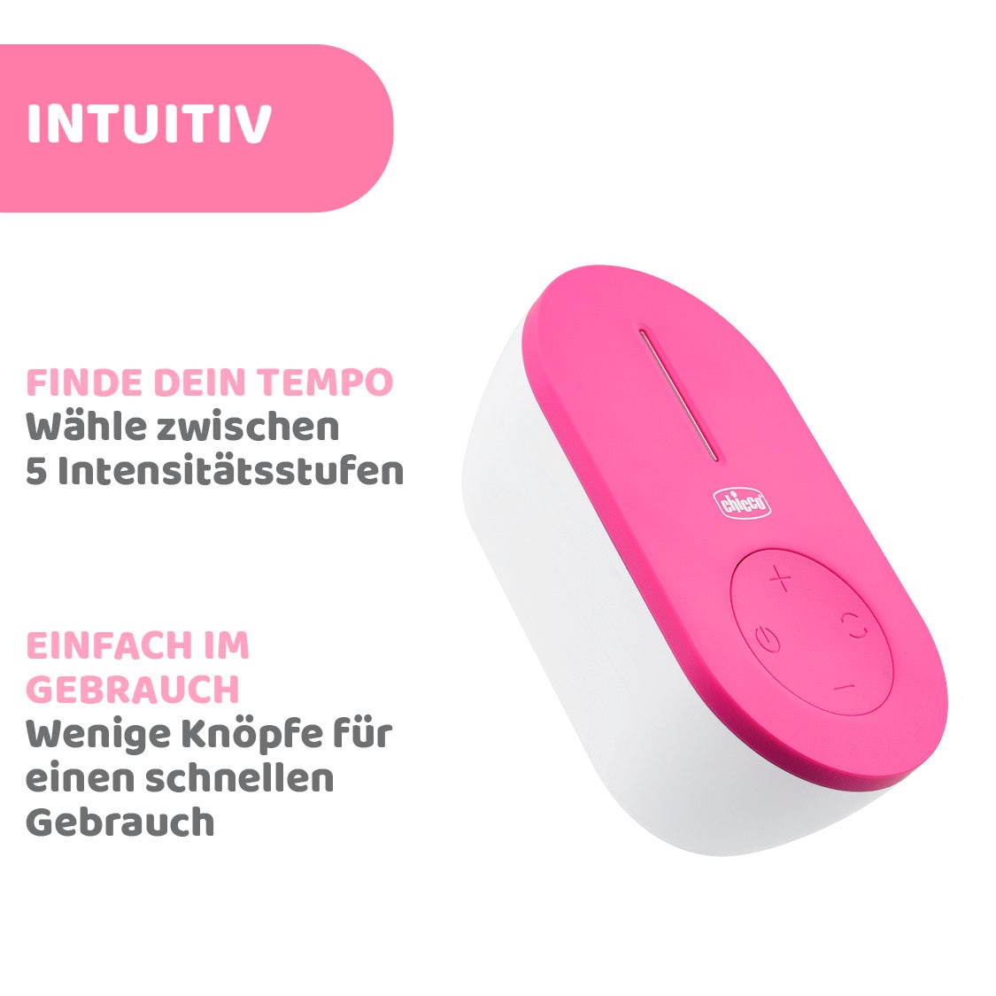 Chicco Elektrische Milchpumpe tragbar