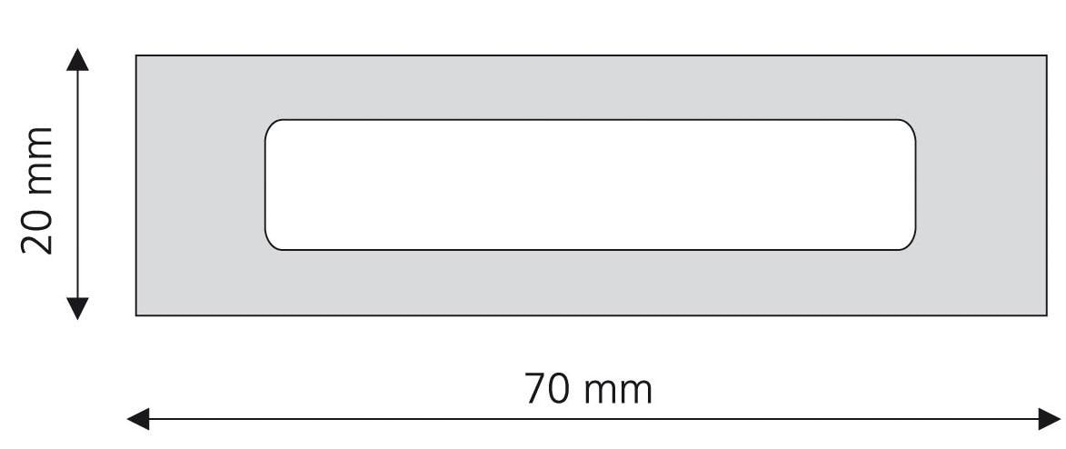 Liedeco Gardinenstangen-Endstück »Block«, Gardinenstangen Ø St.), 16 mm für kaufen (Set, 2