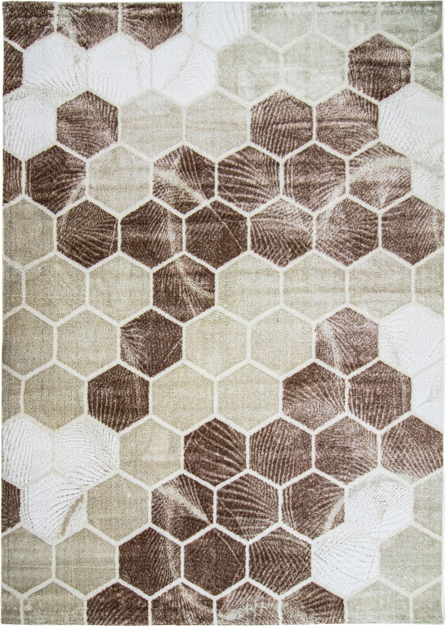 Image of RESITAL The Voice of Carpet Teppich »Alya 4724«, rechteckig, 8 mm Höhe, Kurzflor, modernes geometrisches Design, ideal im Wohnzimmer & Schlafzimmer bei Ackermann Versand Schweiz